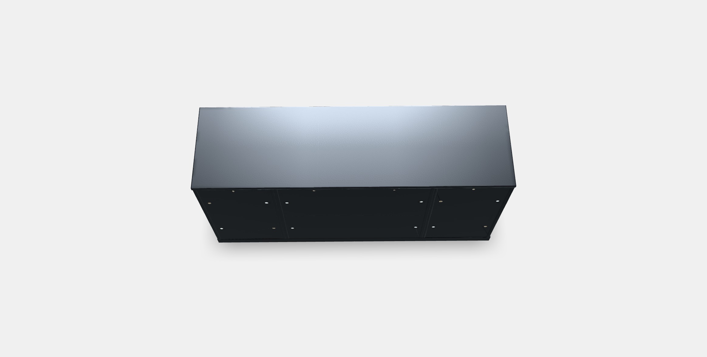 NORDLI Chest of 9 drawers 3 Low-poly 3D model_2