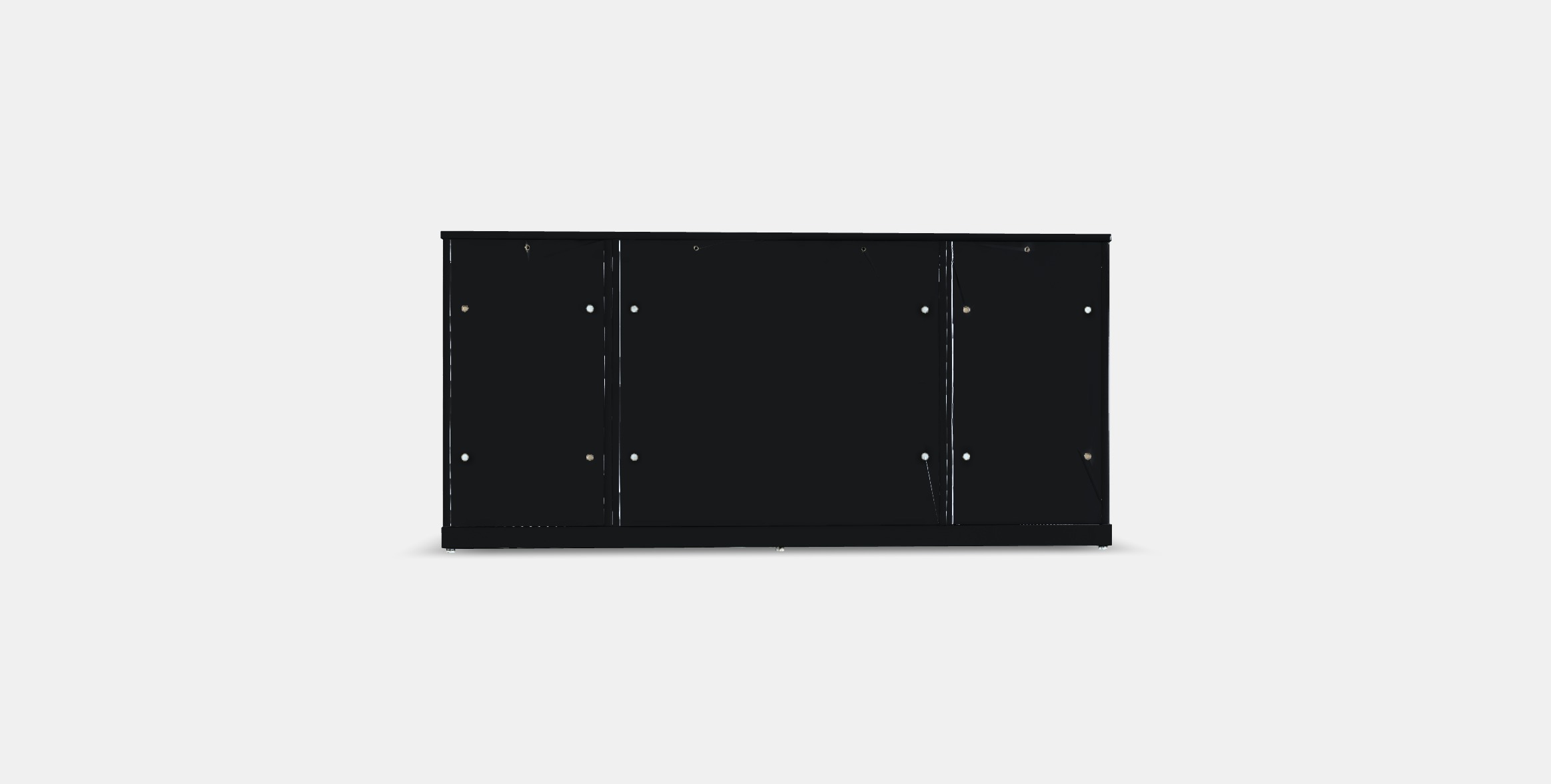 NORDLI Chest of 9 drawers 3 Low-poly 3D model_14