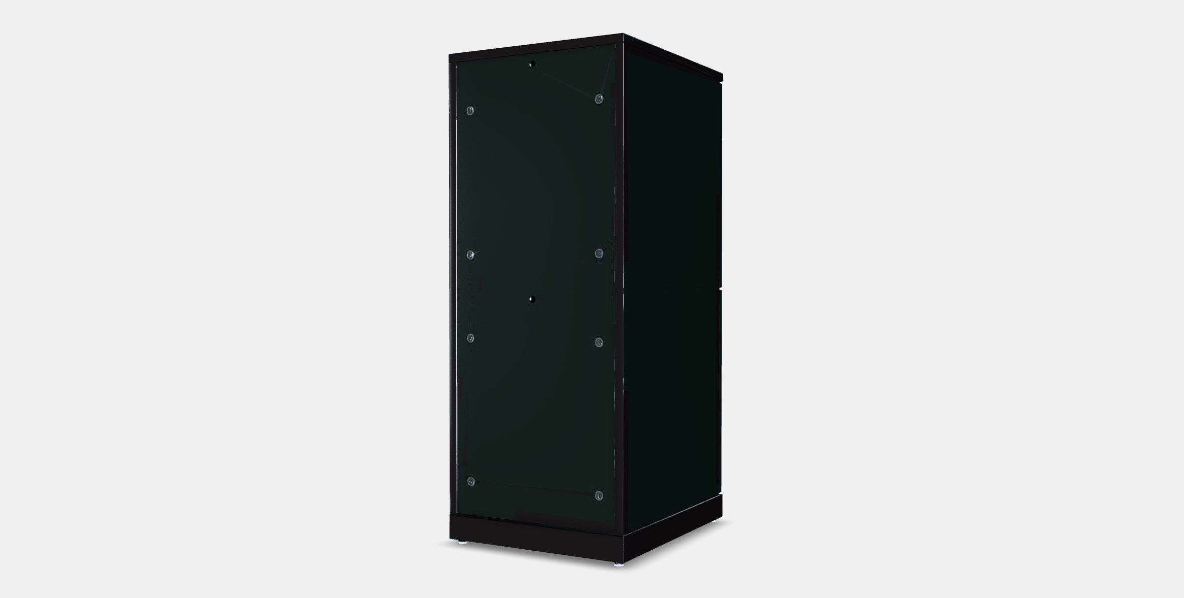 NORDLI Chest of 2 drawers 4 Low-poly 3D model_6