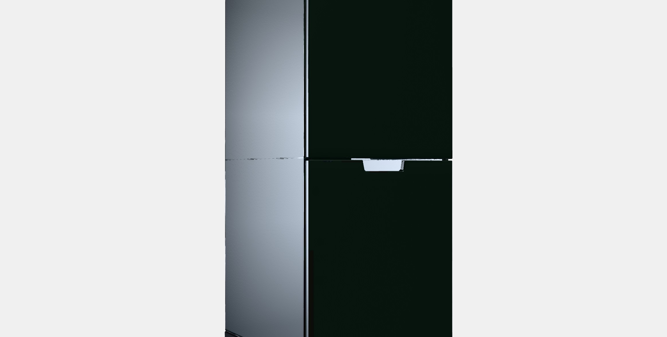 NORDLI Chest of 2 drawers 4 Low-poly 3D model_10