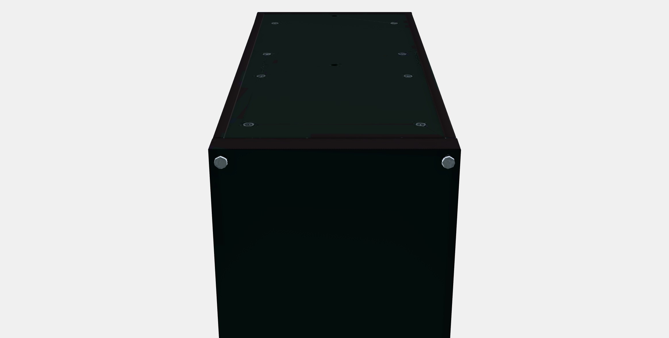 NORDLI Chest of 2 drawers 4 Low-poly 3D model_7