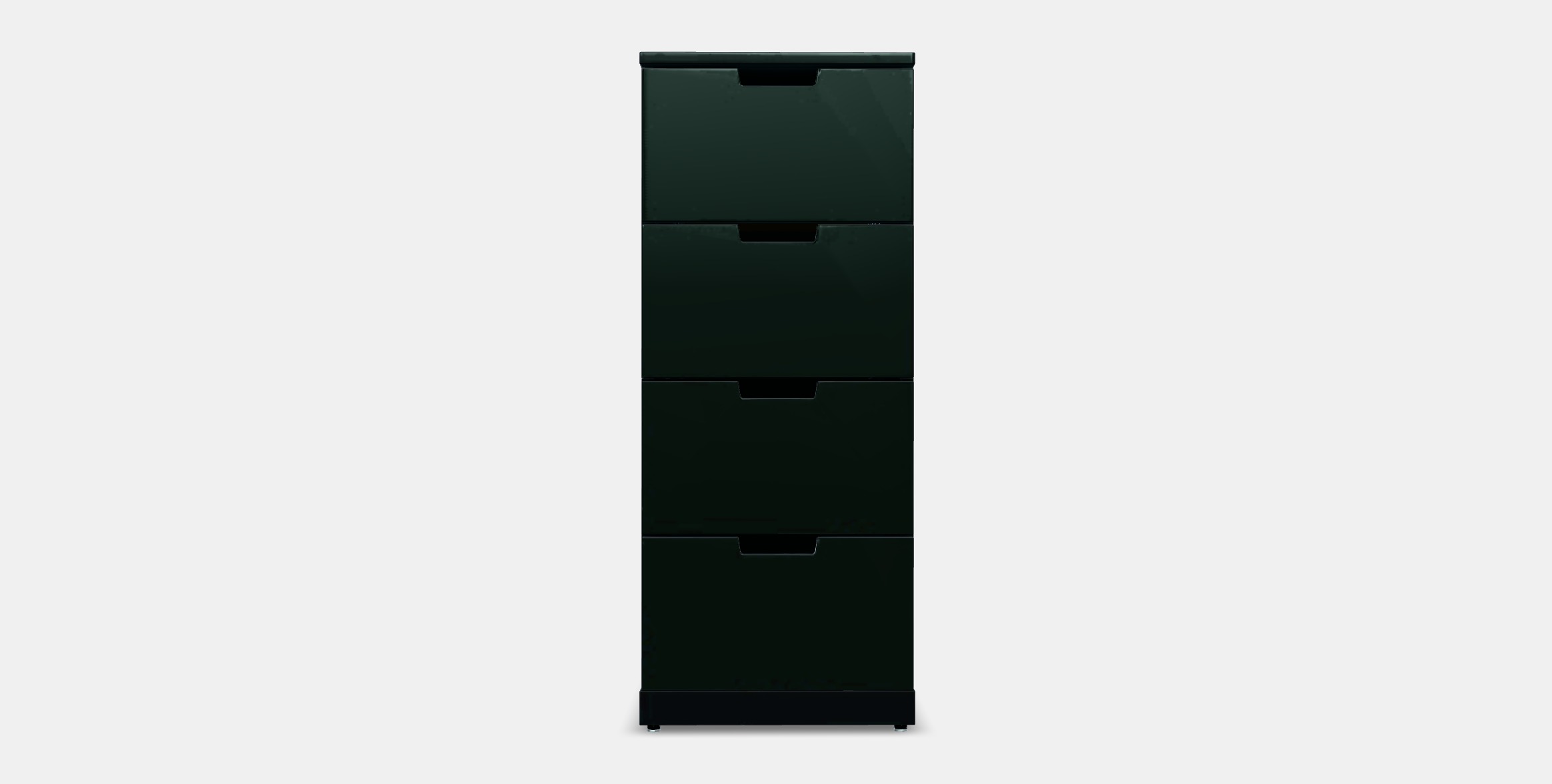 NORDLI Chest of 4 drawers 1 Low-poly 3D model_8