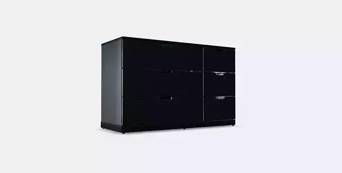 NORDLI Chest of 6 drawers 7