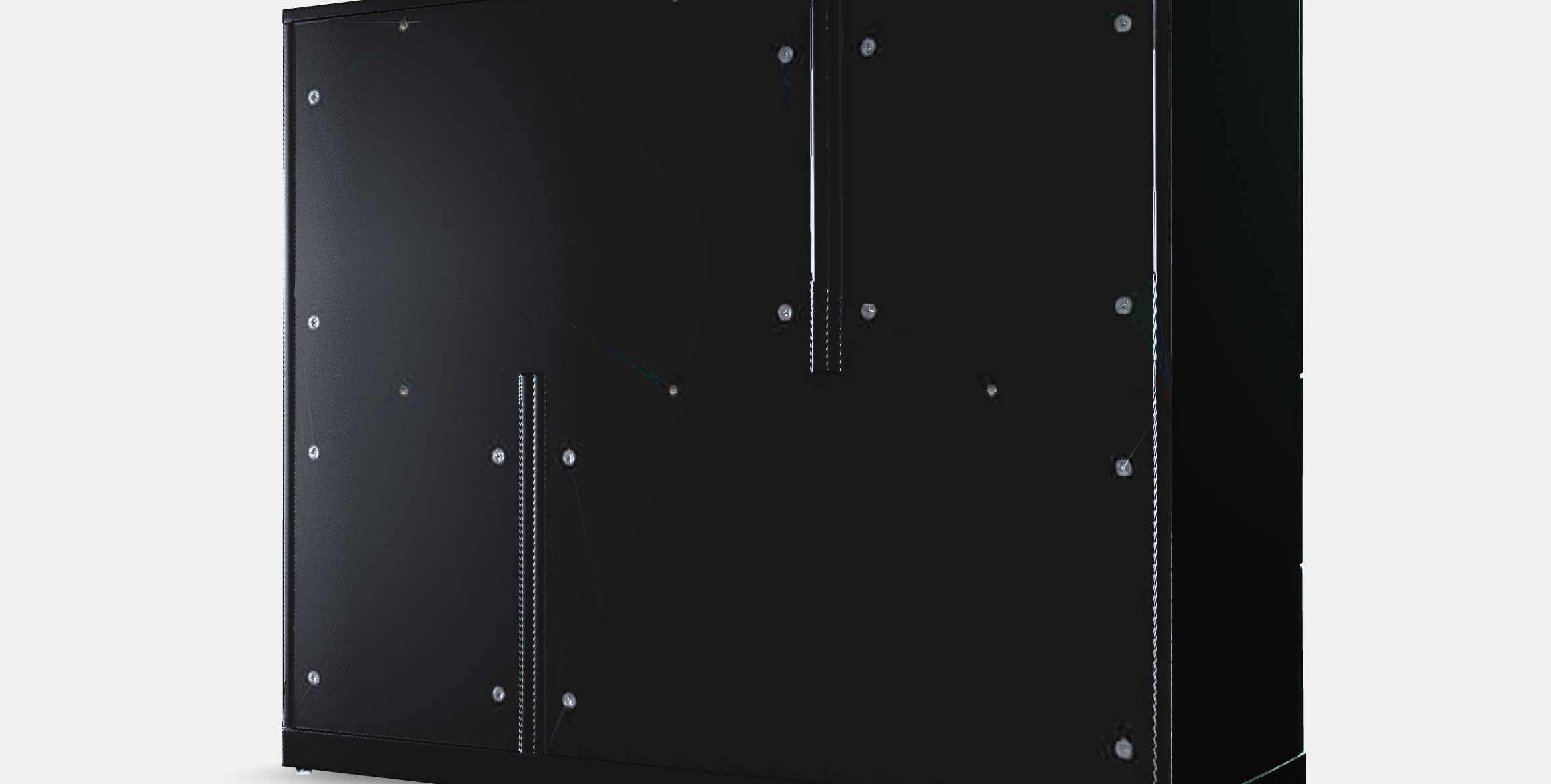 NORDLI Chest of 6 drawers 8 Low-poly 3D model_6