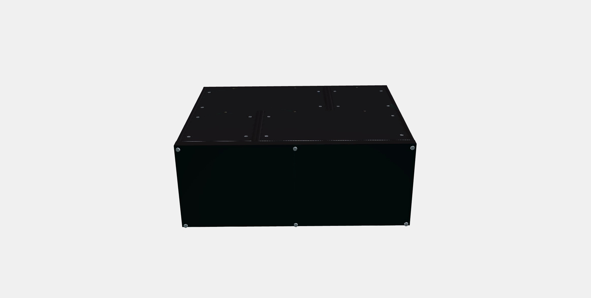 NORDLI Chest of 6 drawers 8 Low-poly 3D model_3