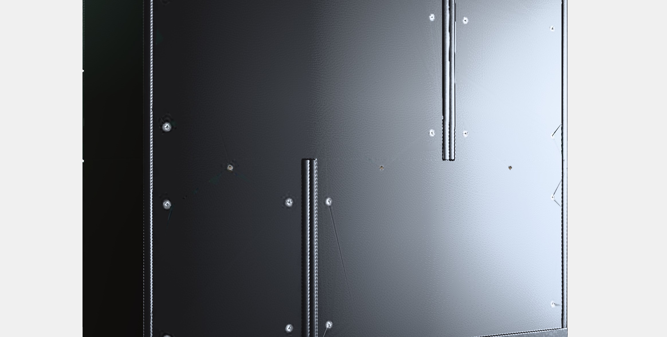 NORDLI Chest of 6 drawers 8 Low-poly 3D model_8