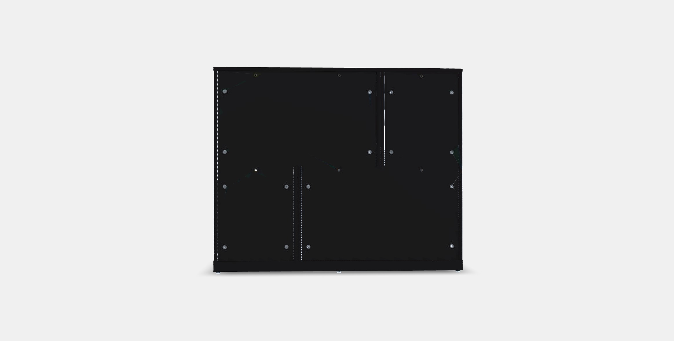 NORDLI Chest of 6 drawers 8 Low-poly 3D model_14