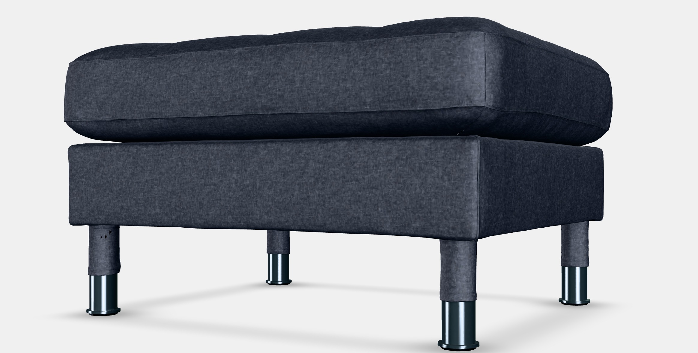 LANDSKRONA Footstool 4 Low-poly 3D model_13