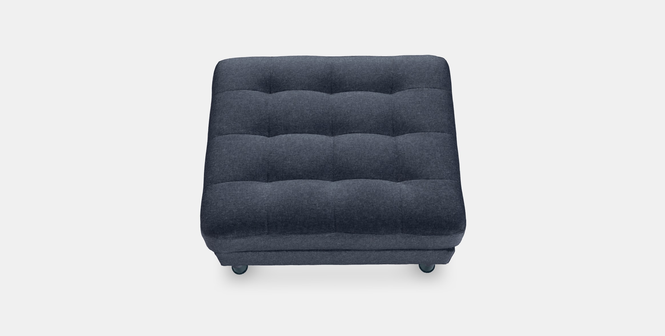 LANDSKRONA Footstool 4 Low-poly 3D model_3