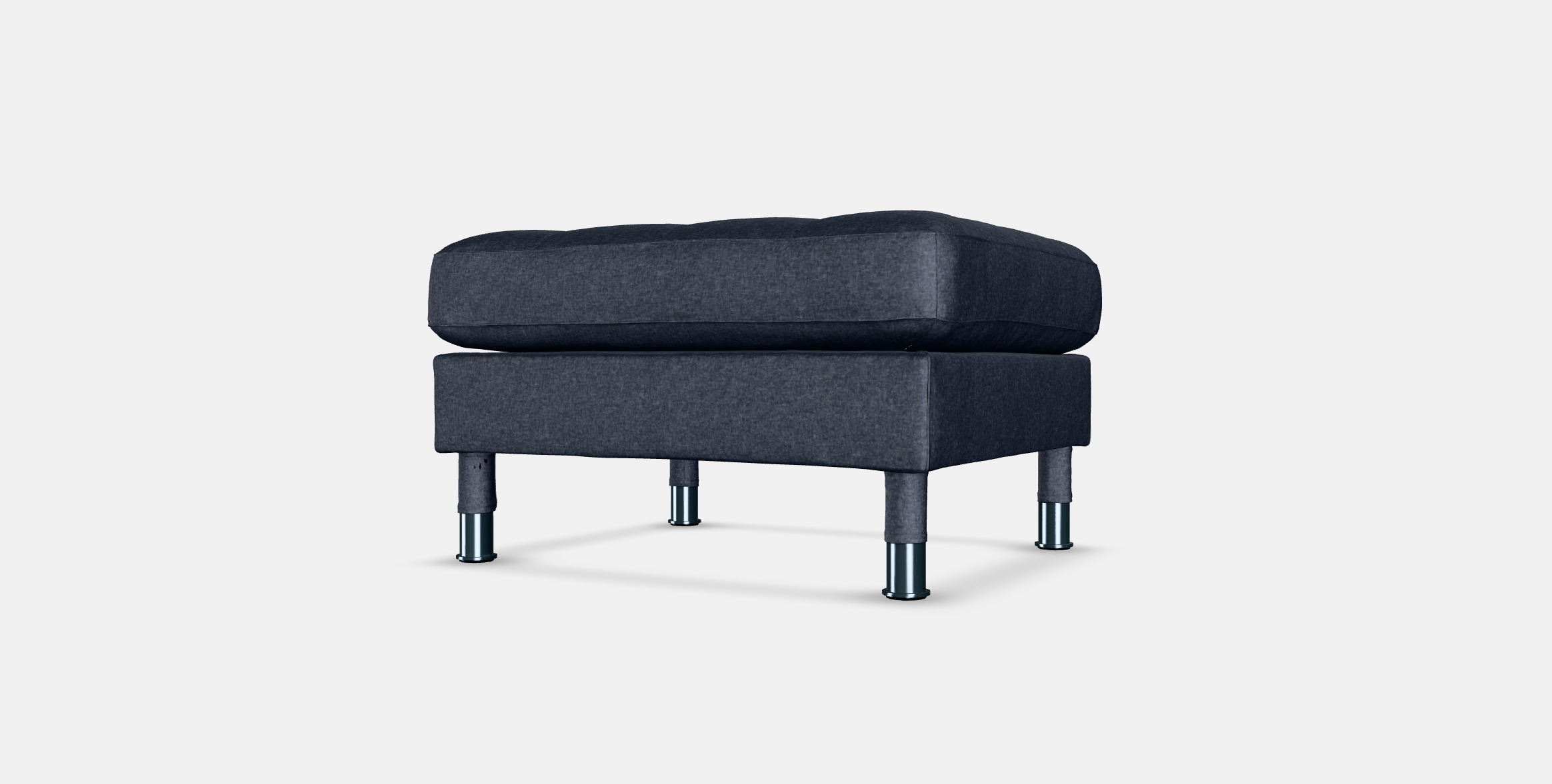 LANDSKRONA Footstool 4 Low-poly 3D model_2