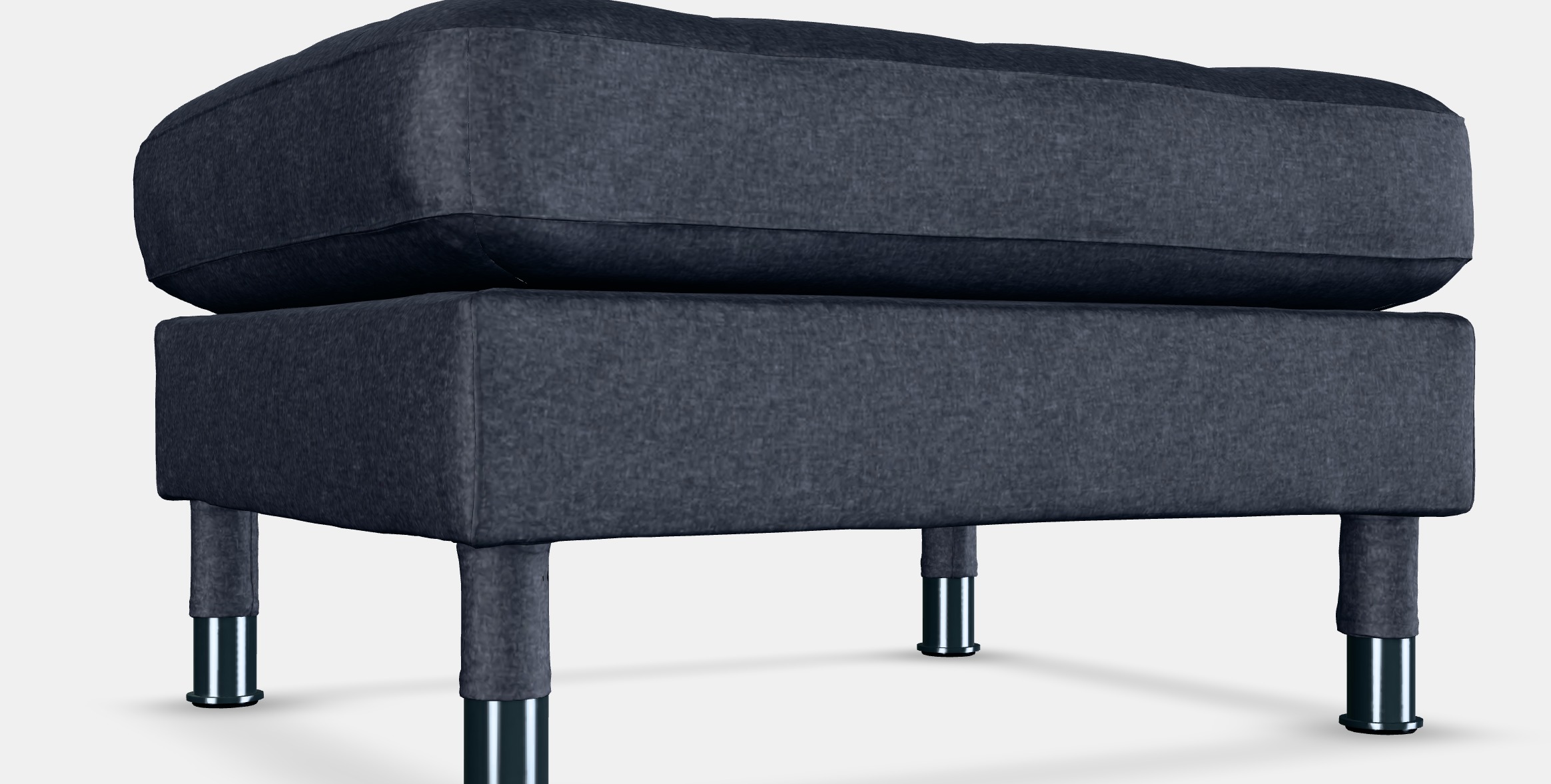LANDSKRONA Footstool 4 Low-poly 3D model_5