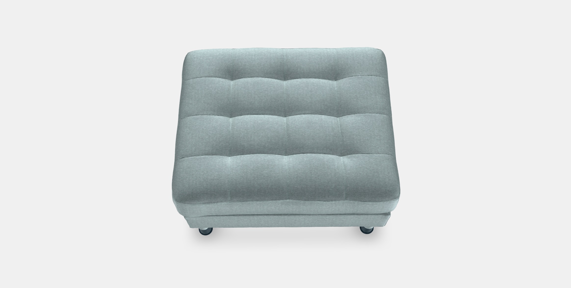 LANDSKRONA Footstool 5 Low-poly 3D model_2