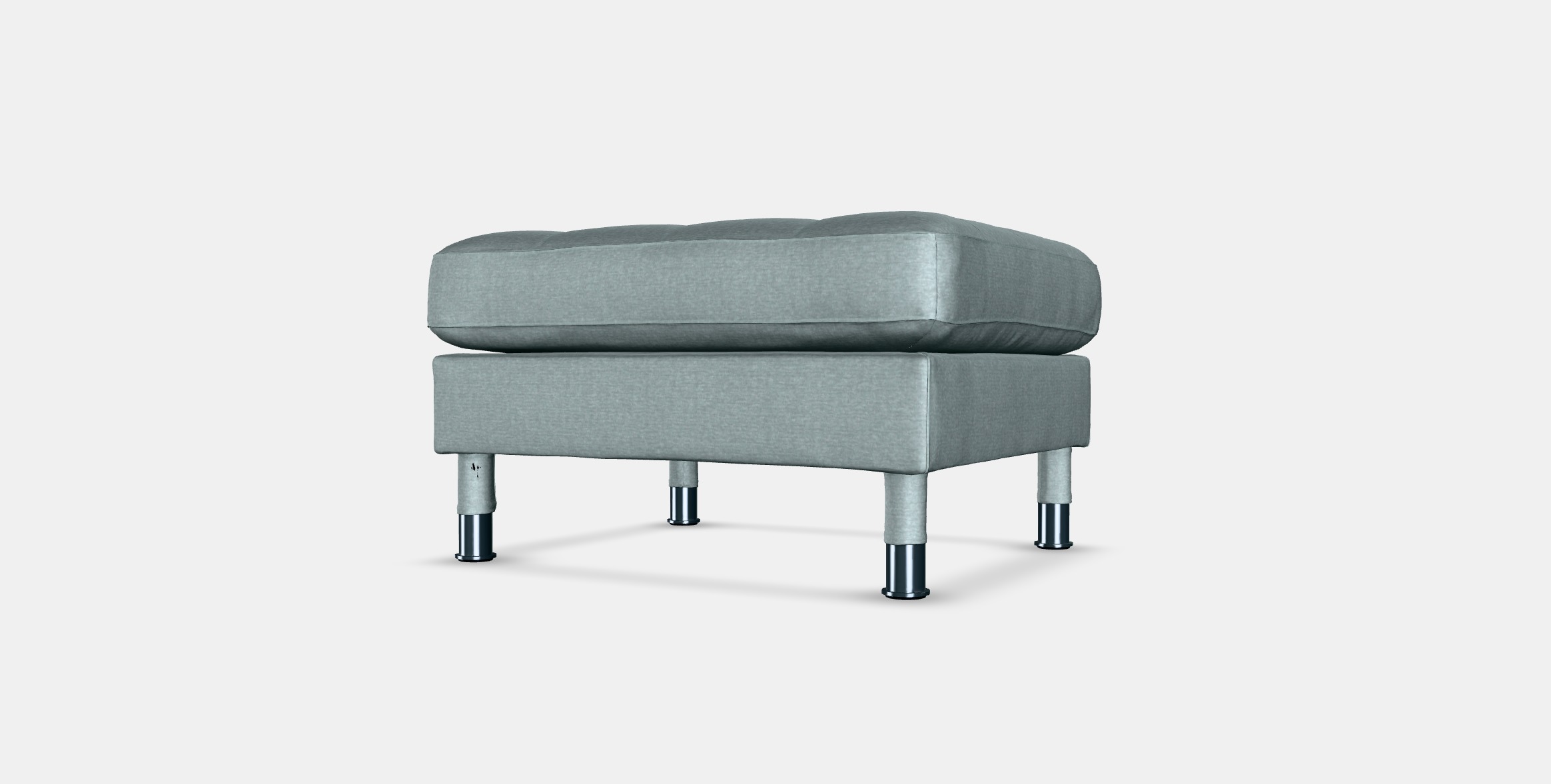 LANDSKRONA Footstool 5 Low-poly 3D model_3