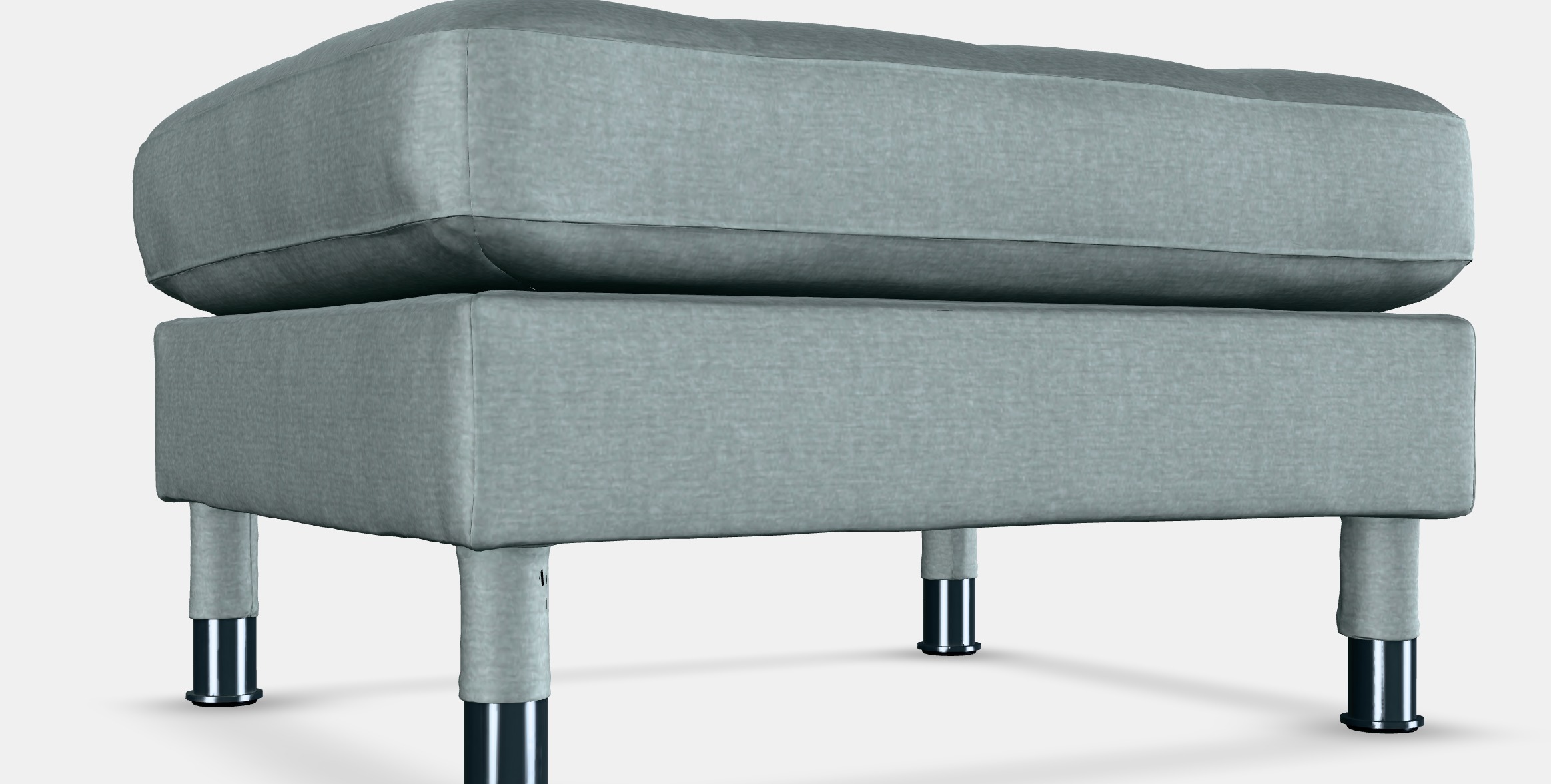 LANDSKRONA Footstool 5 Low-poly 3D model_4
