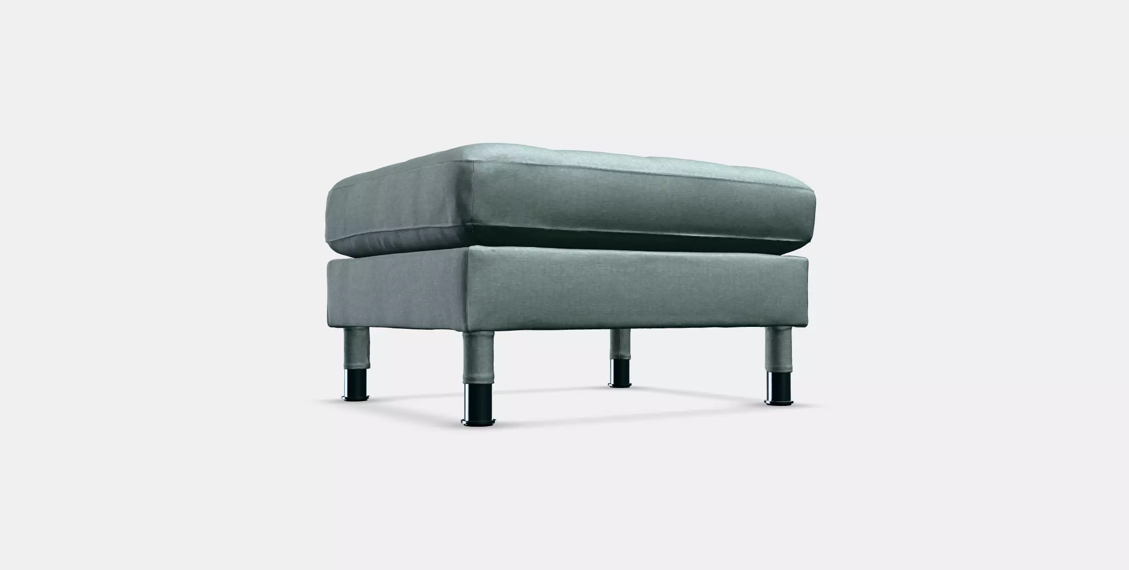 LANDSKRONA Footstool 5 Low-poly 3D model_0