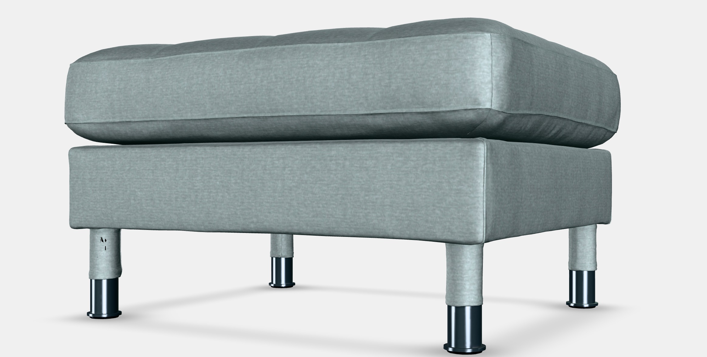LANDSKRONA Footstool 5 Low-poly 3D model_5