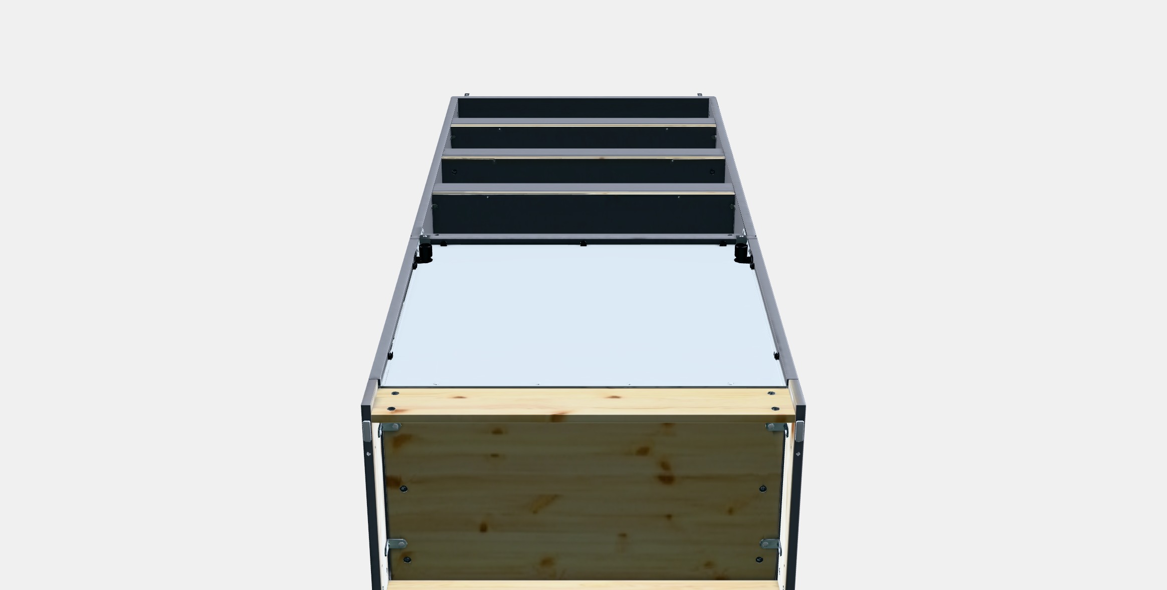 HAVSTA Storage combination 3 Low-poly 3D model_7