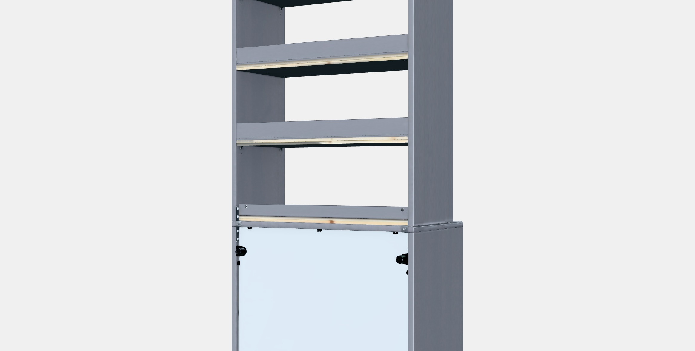 HAVSTA Storage combination 3 Low-poly 3D model_4