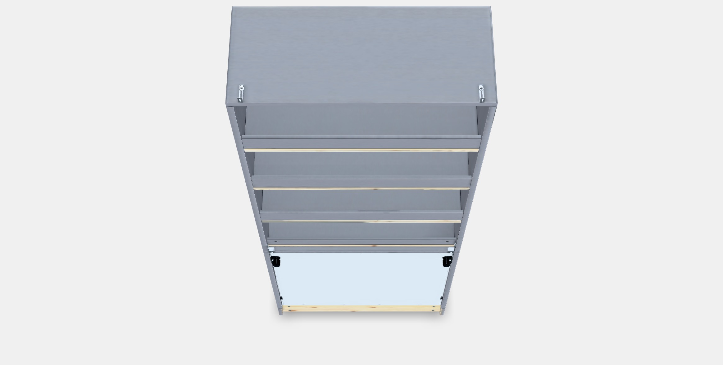 HAVSTA Storage combination 3 Low-poly 3D model_5