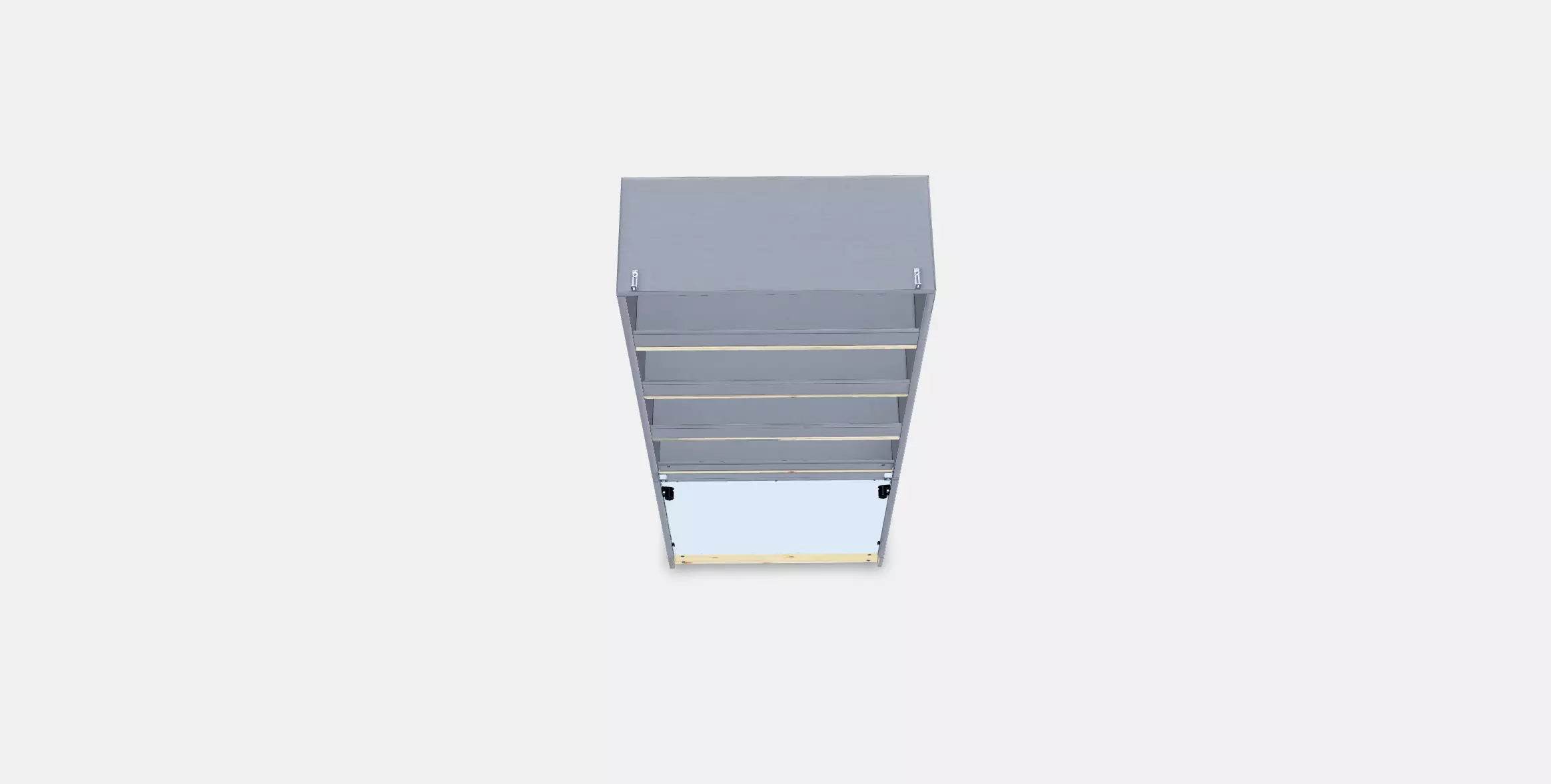 HAVSTA Storage combination 3 Low-poly 3D model_0