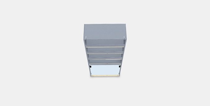 HAVSTA Storage combination 3 Low-poly 3D model