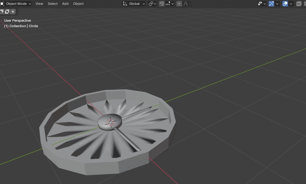 watch dice Low-poly 3D model_3