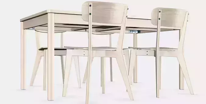 RONNINGE - LISABO Table and 4 chairs