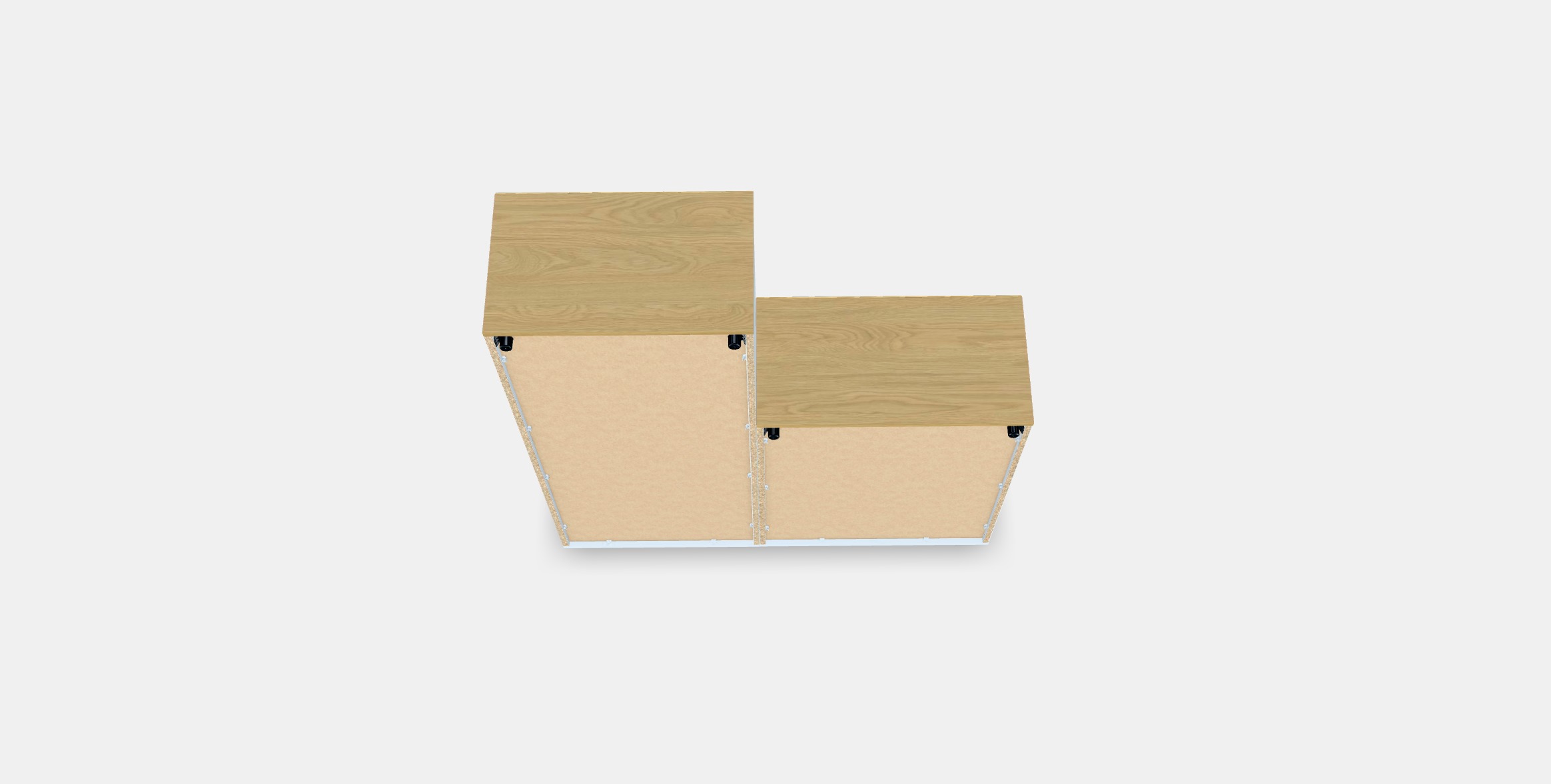 SKRUVBY Storage combination Low-poly 3D model_3