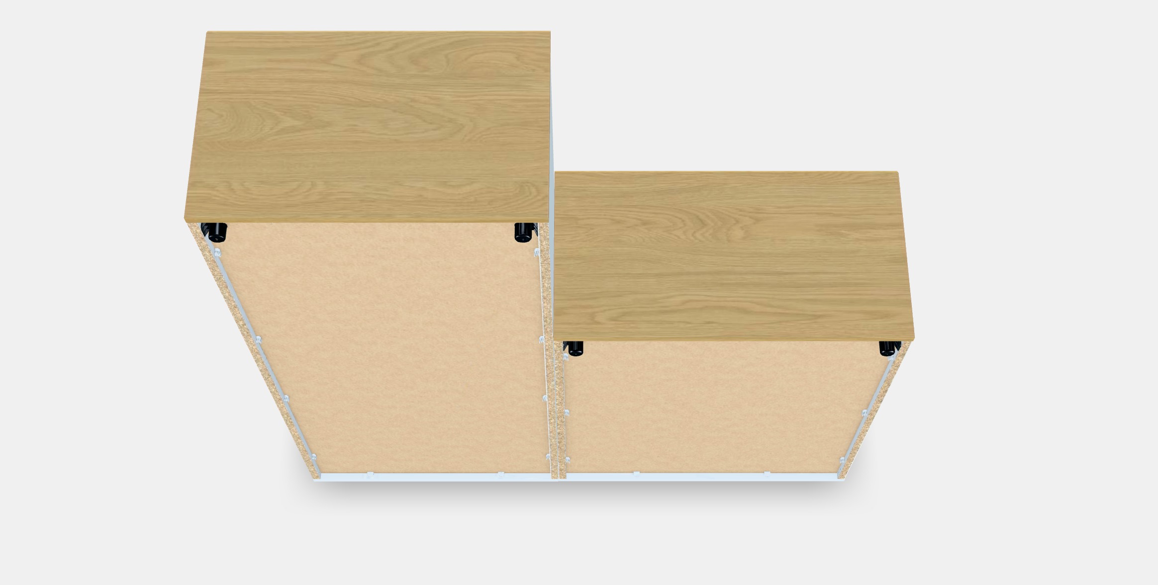 SKRUVBY Storage combination Low-poly 3D model_4