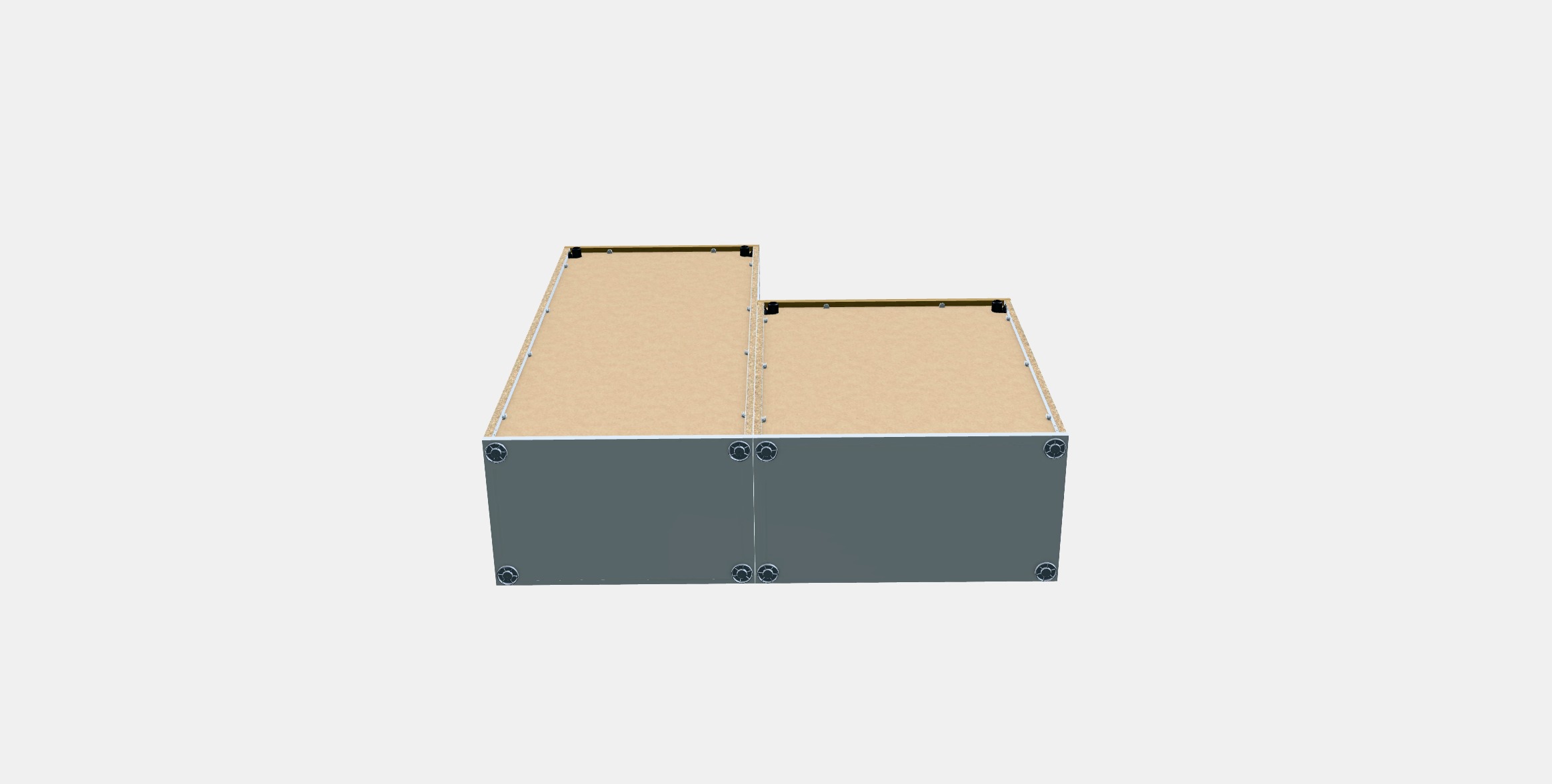SKRUVBY Storage combination Low-poly 3D model_6