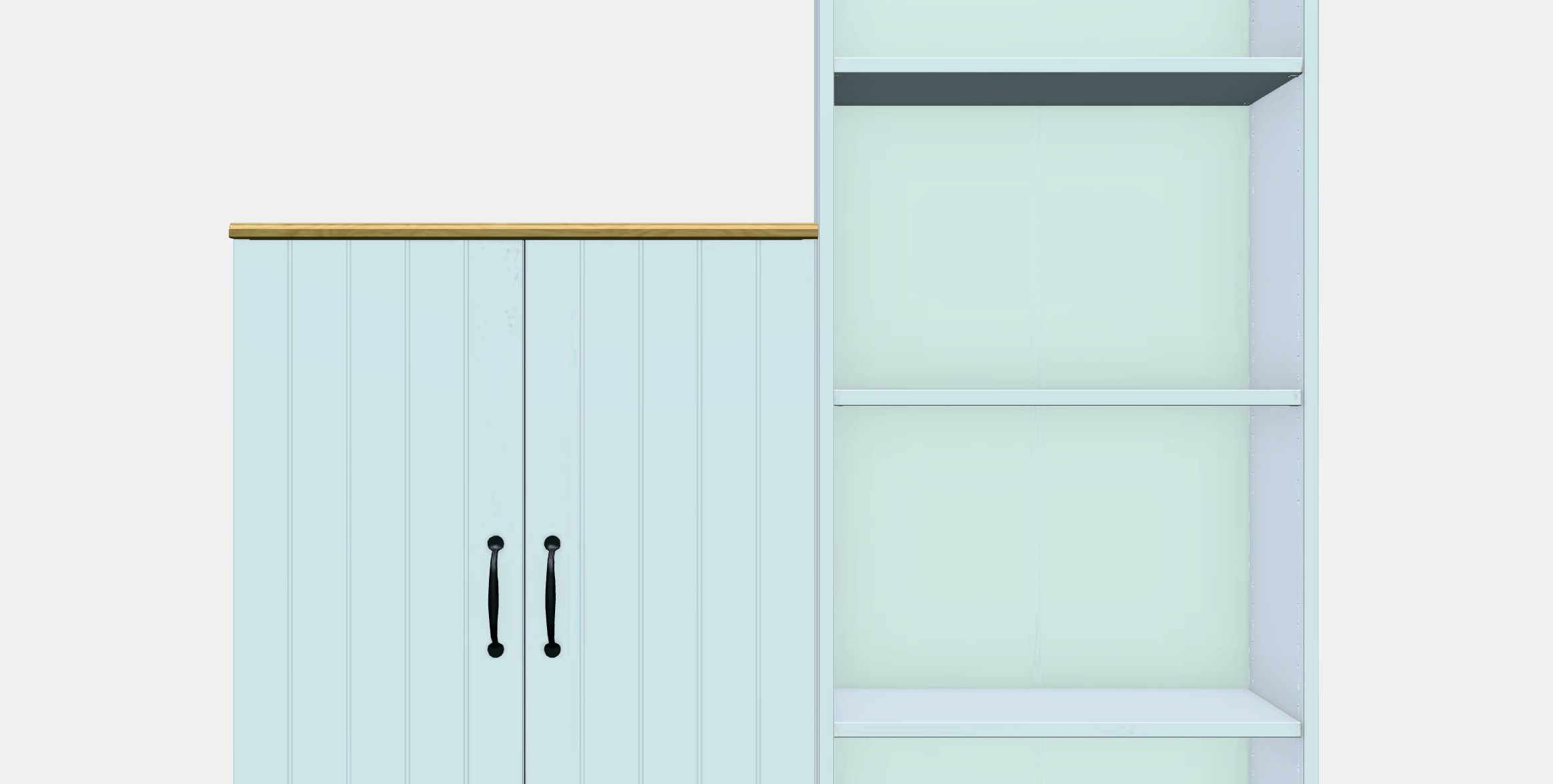 SKRUVBY Storage combination Low-poly 3D model_11