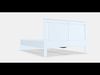 SONGESAND Bed frame 17 Low-poly 3D model_1