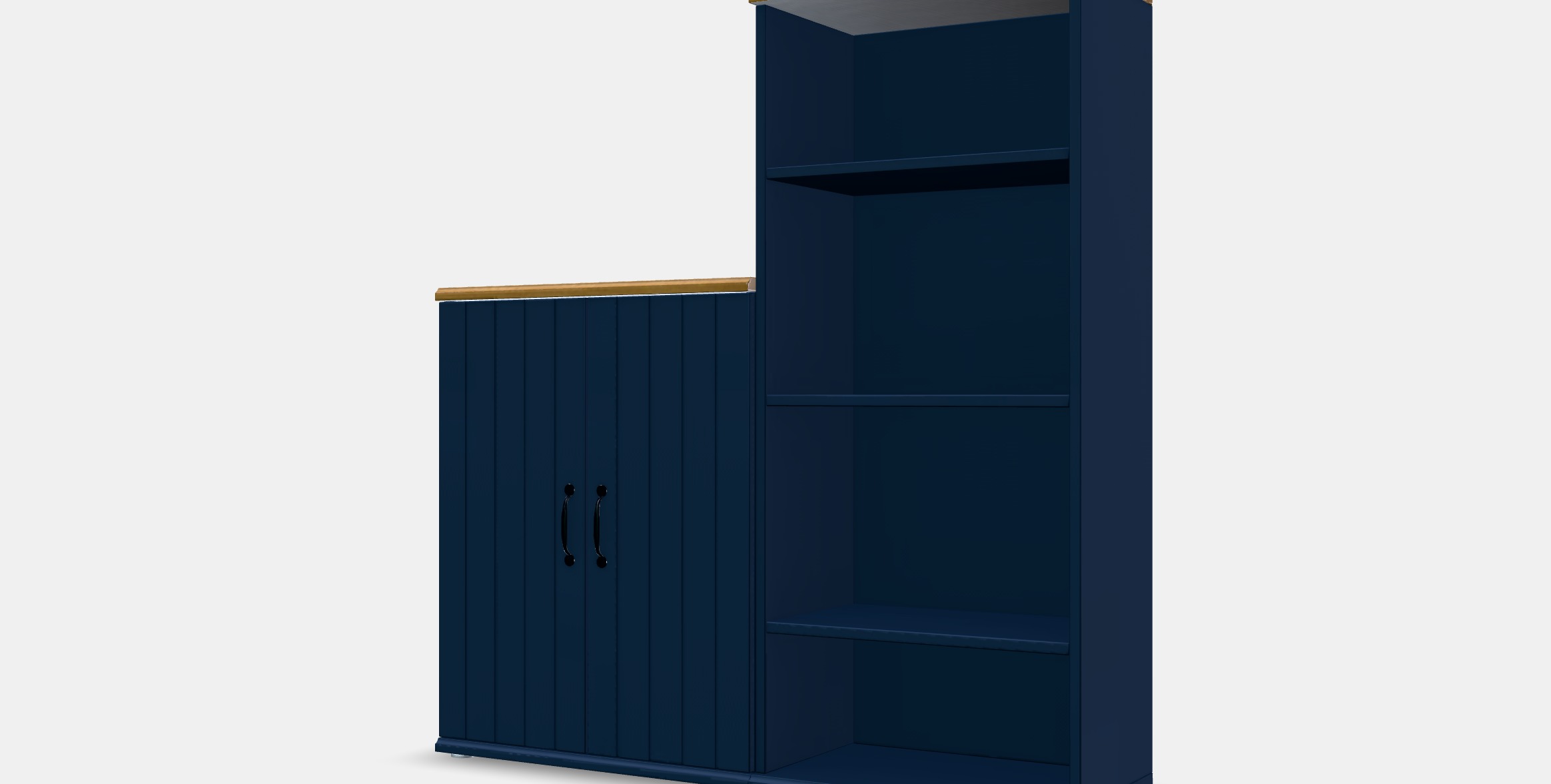 SKRUVBY Storage combination 1 Low-poly 3D model_13