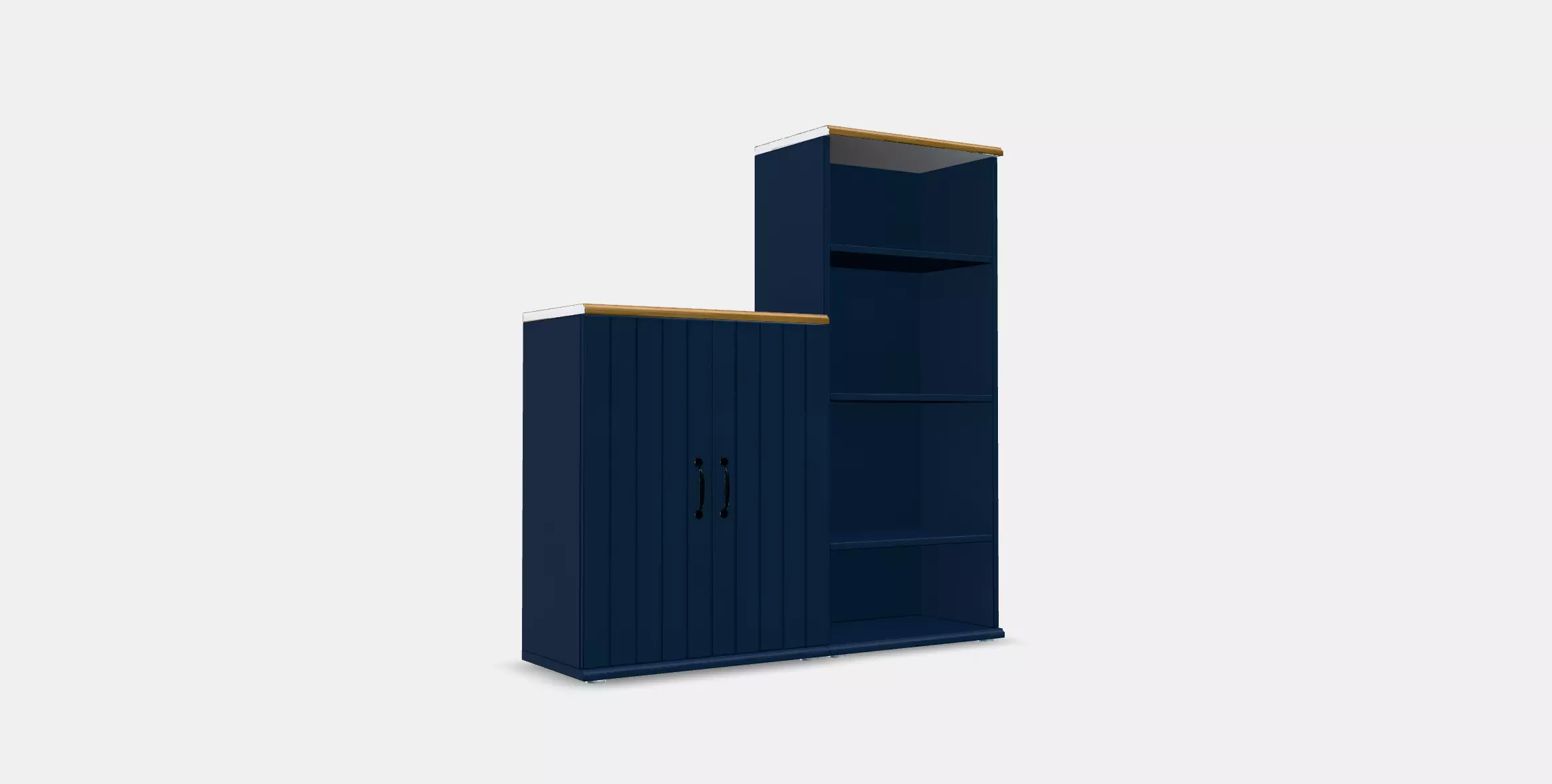 SKRUVBY Storage combination 1 Low-poly 3D model_0