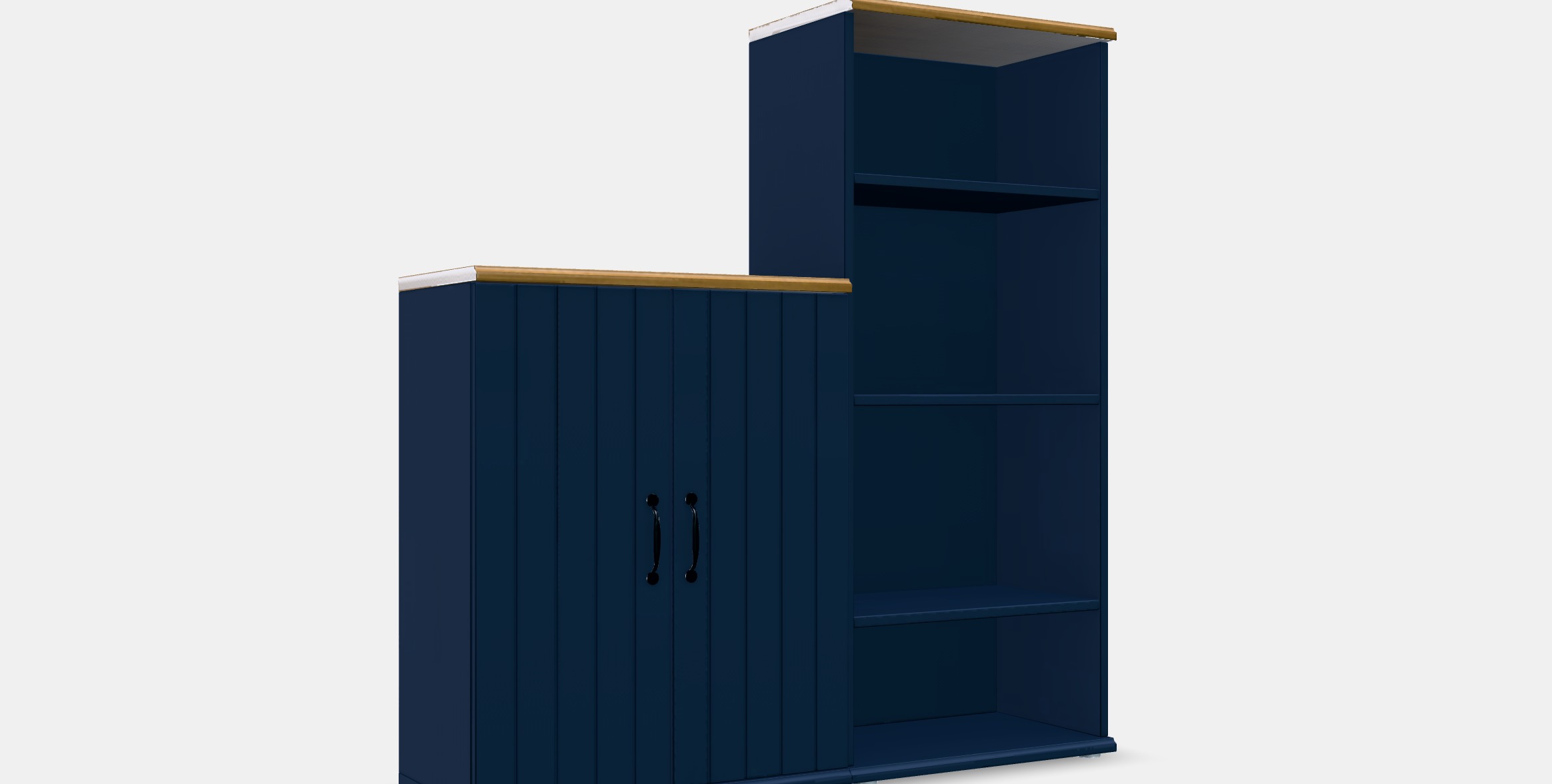 SKRUVBY Storage combination 1 Low-poly 3D model_8