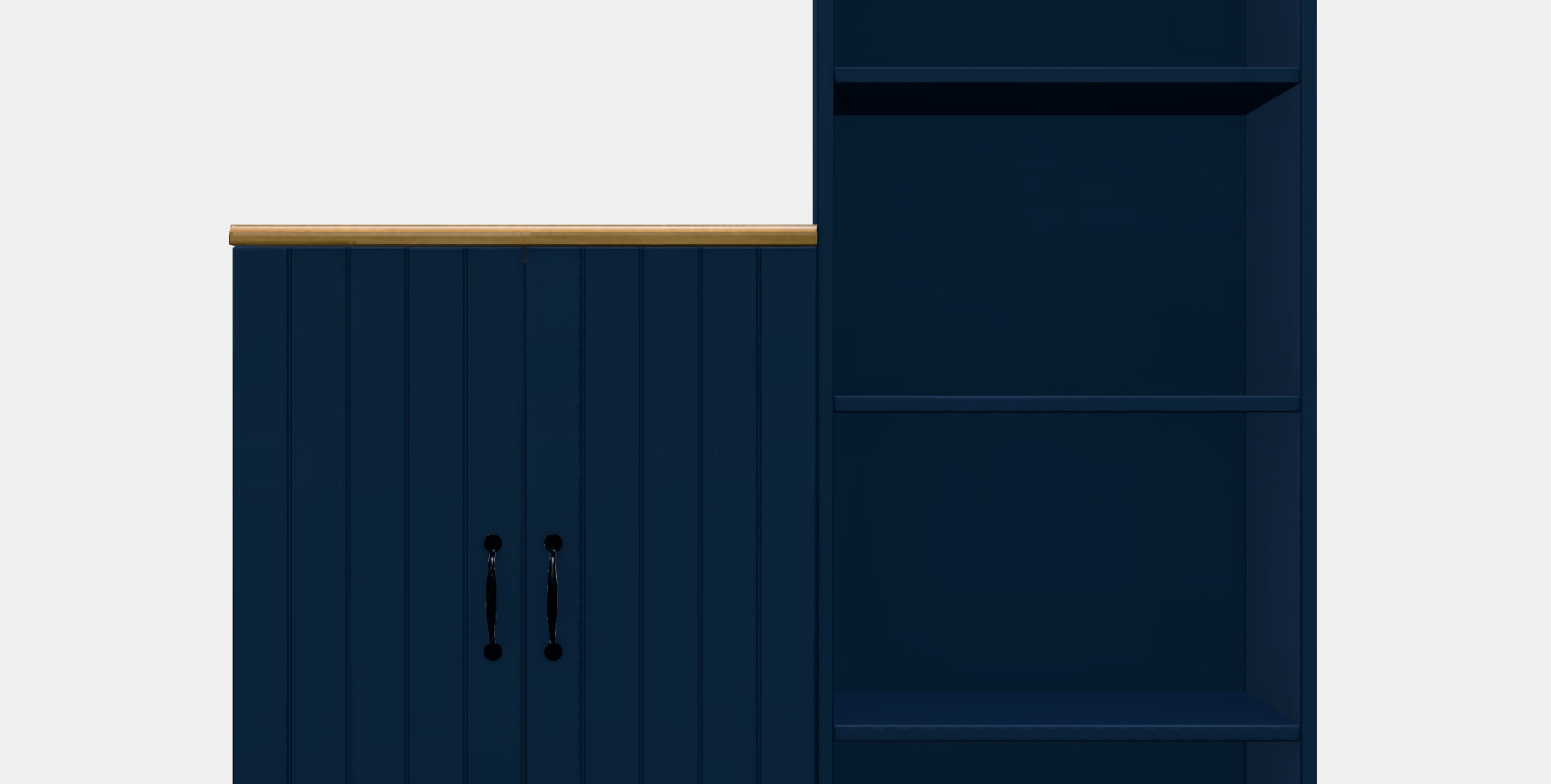 SKRUVBY Storage combination 1 Low-poly 3D model_11