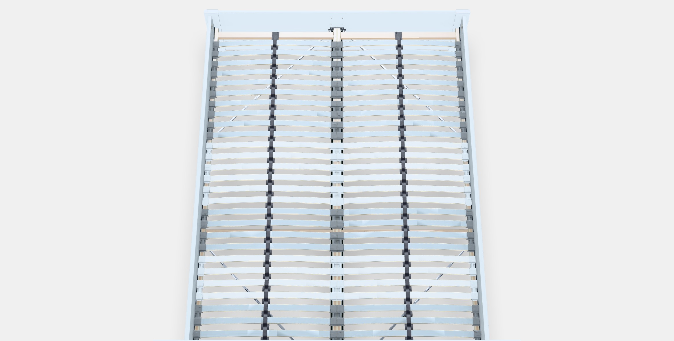 SONGESAND Bed frame 18 Low-poly 3D model_7