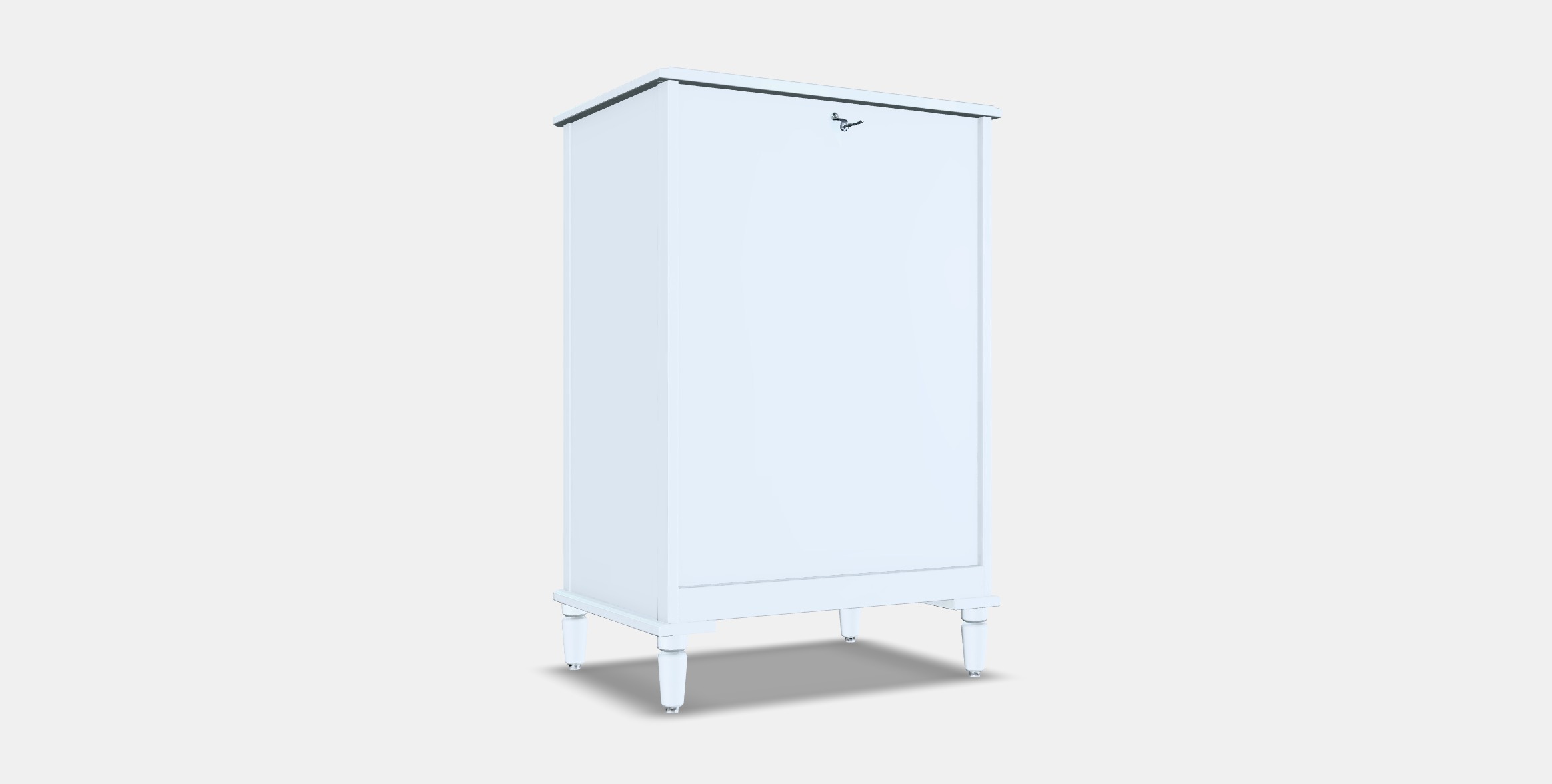 TYSSEDAL Chest of 4 drawers 1 Low-poly 3D model_16