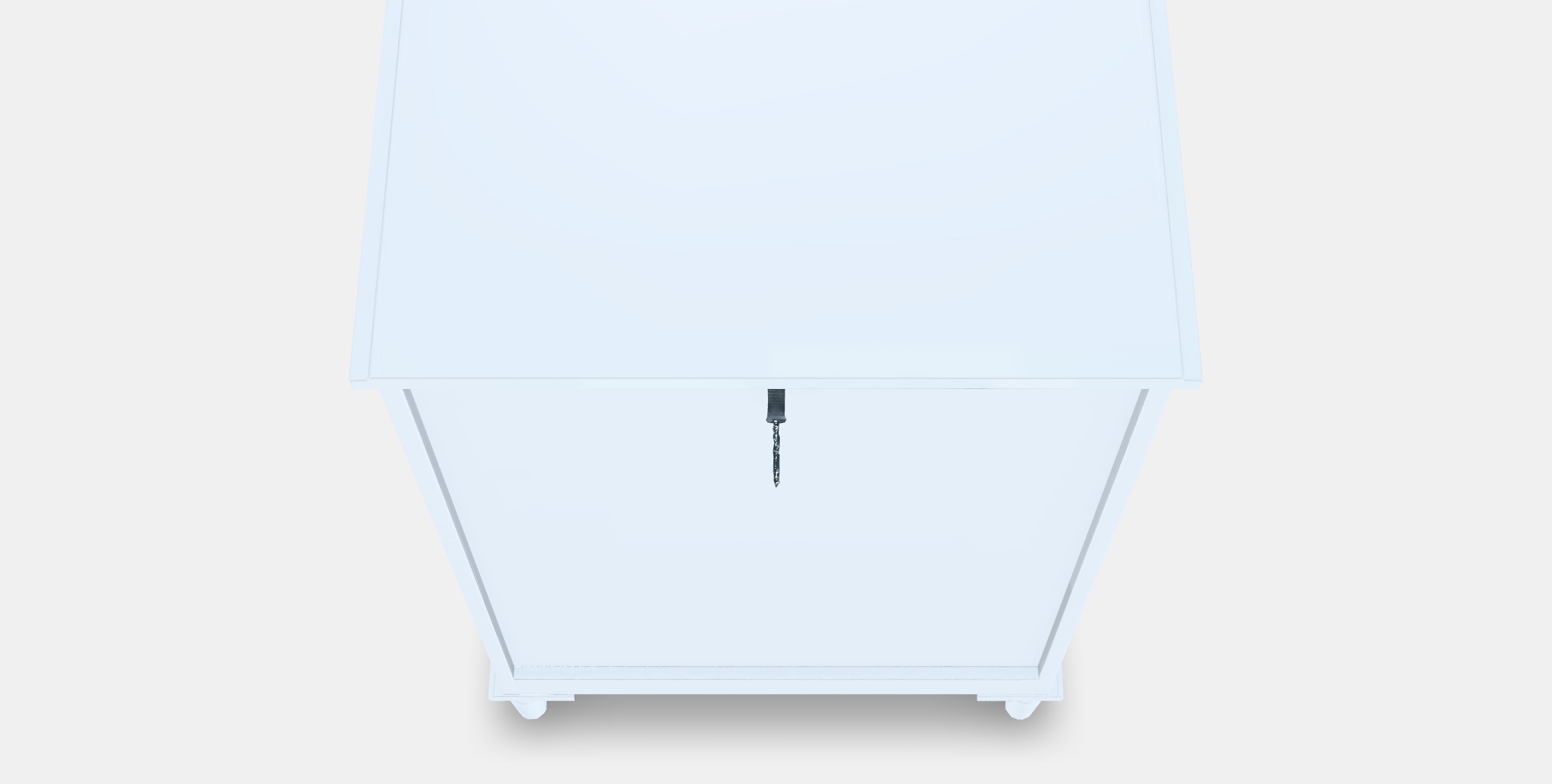 TYSSEDAL Chest of 4 drawers 1 Low-poly 3D model_4