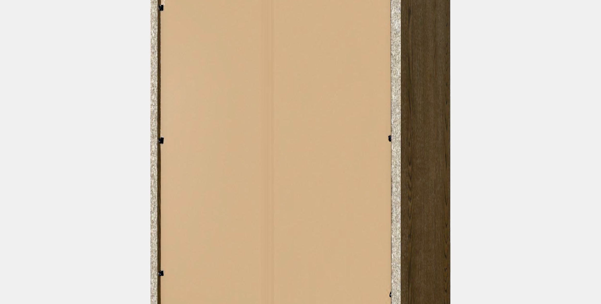 TONSTAD Cabinet with sliding doors Low-poly 3D model_3