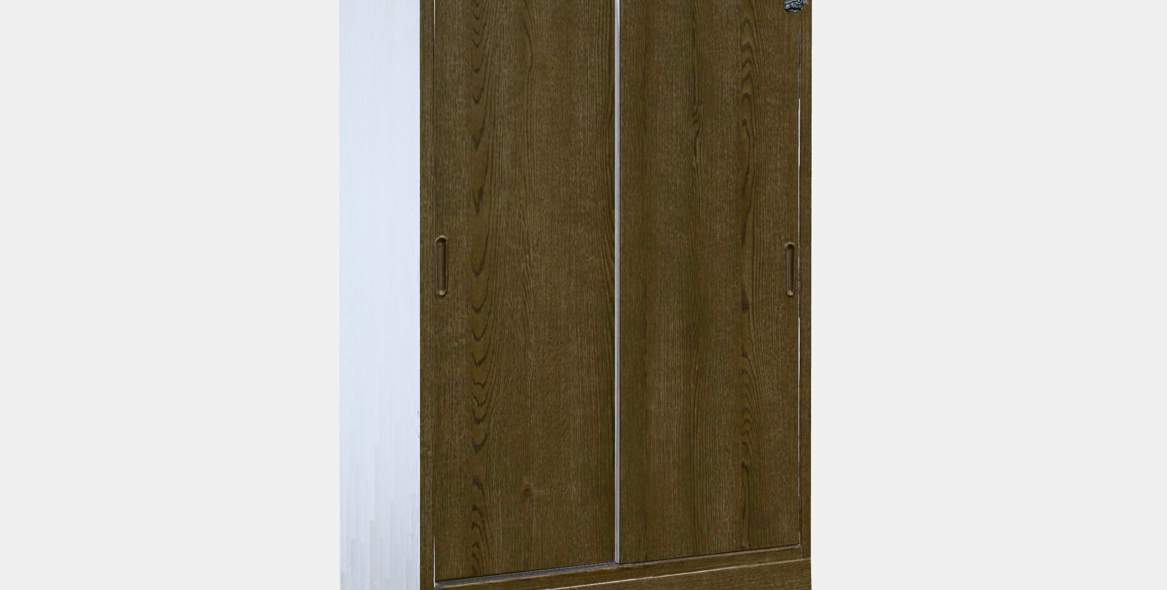 TONSTAD Cabinet with sliding doors Low-poly 3D model_8