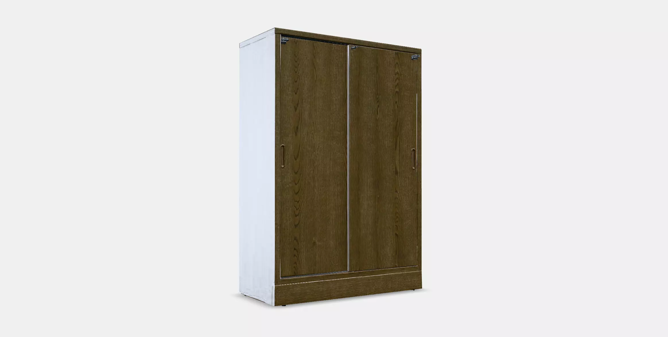 TONSTAD Cabinet with sliding doors Low-poly 3D model_0