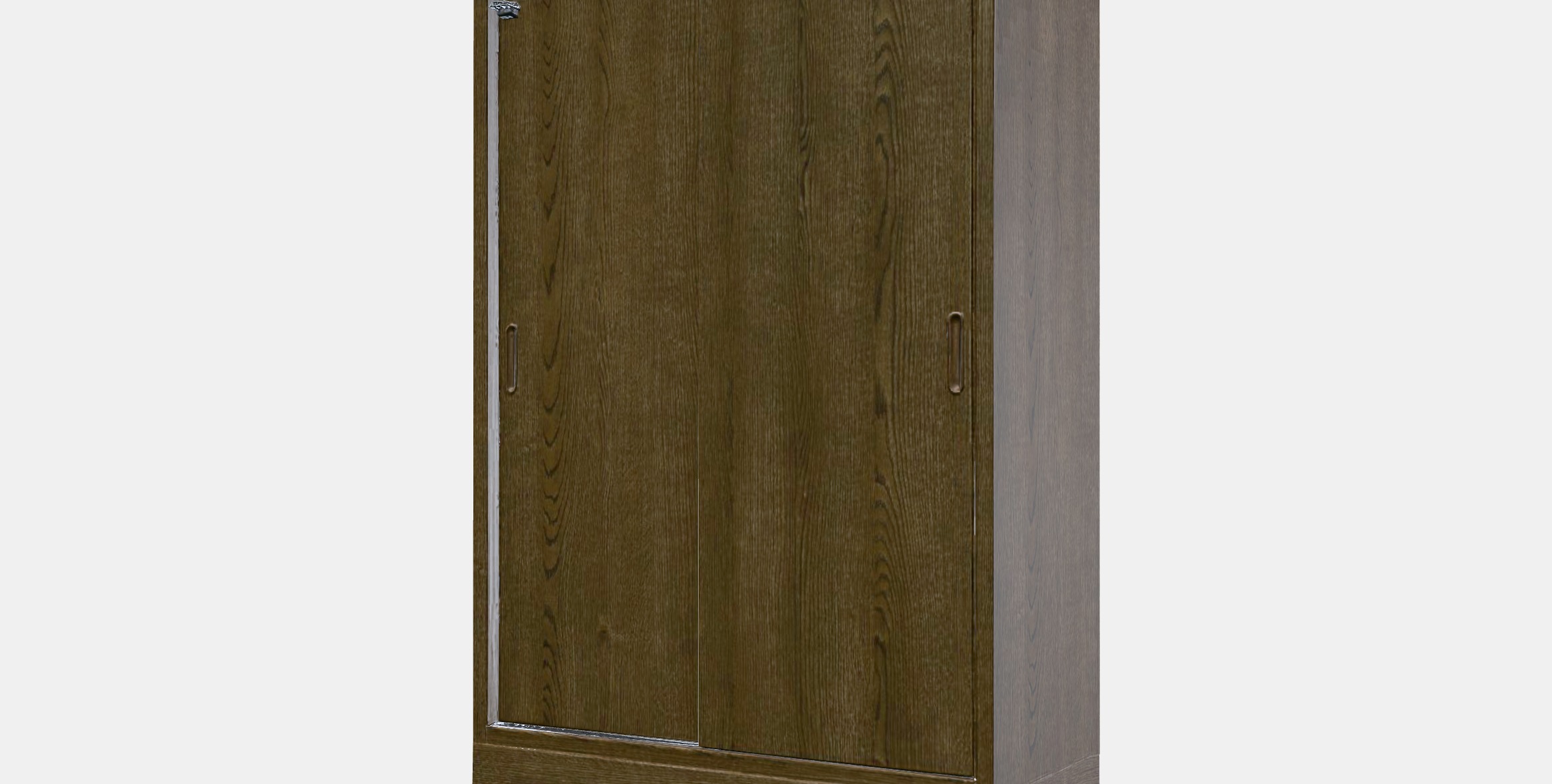 TONSTAD Cabinet with sliding doors Low-poly 3D model_12