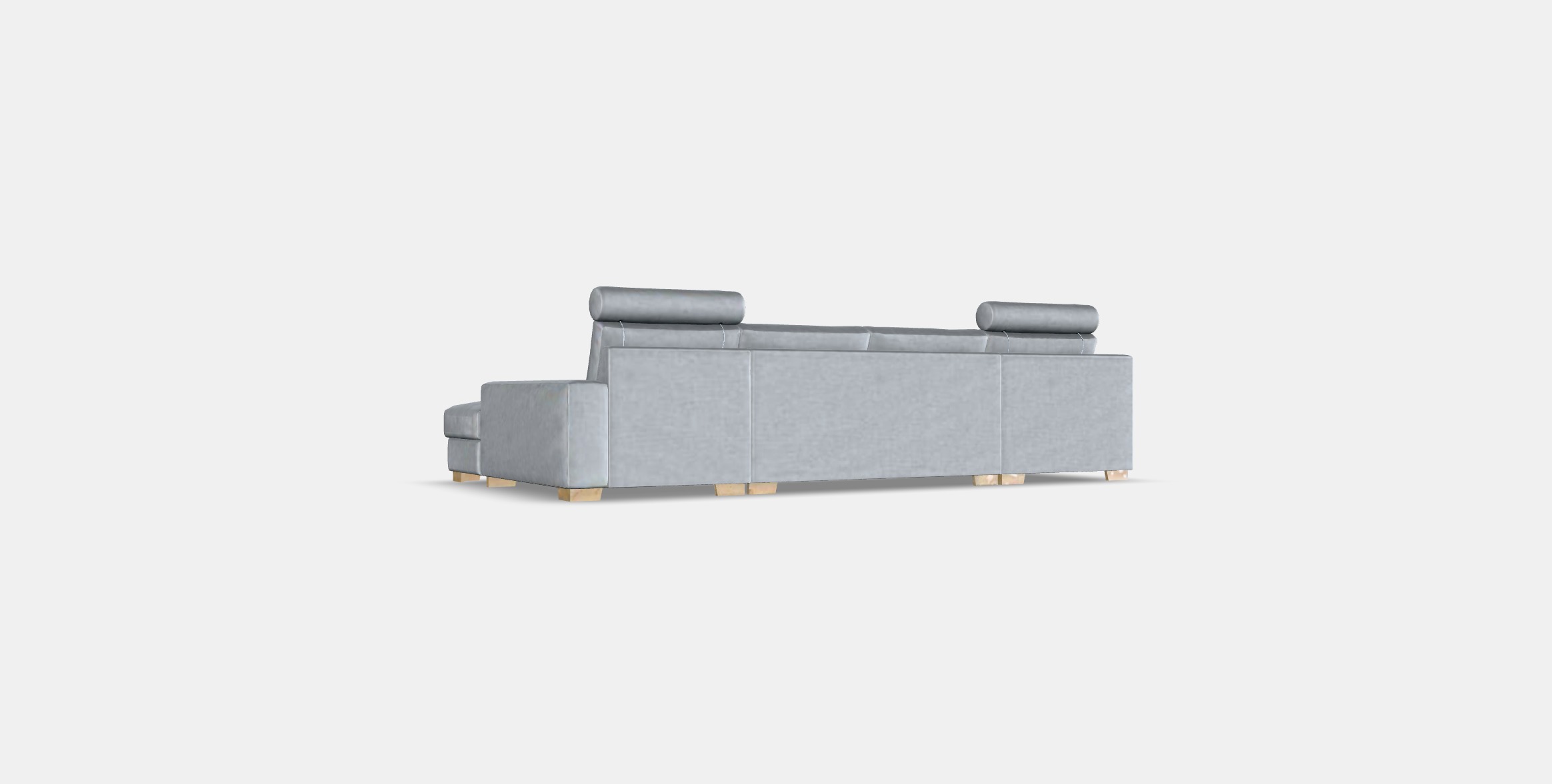 SORVALLEN Corner sofa 4-seat Low-poly 3D model_16