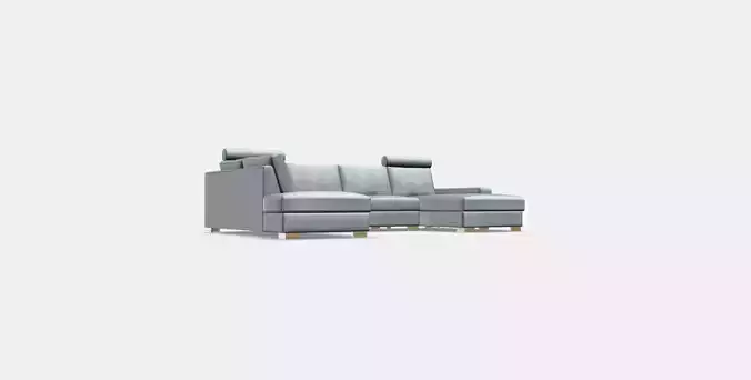 SORVALLEN Corner sofa 4-seat