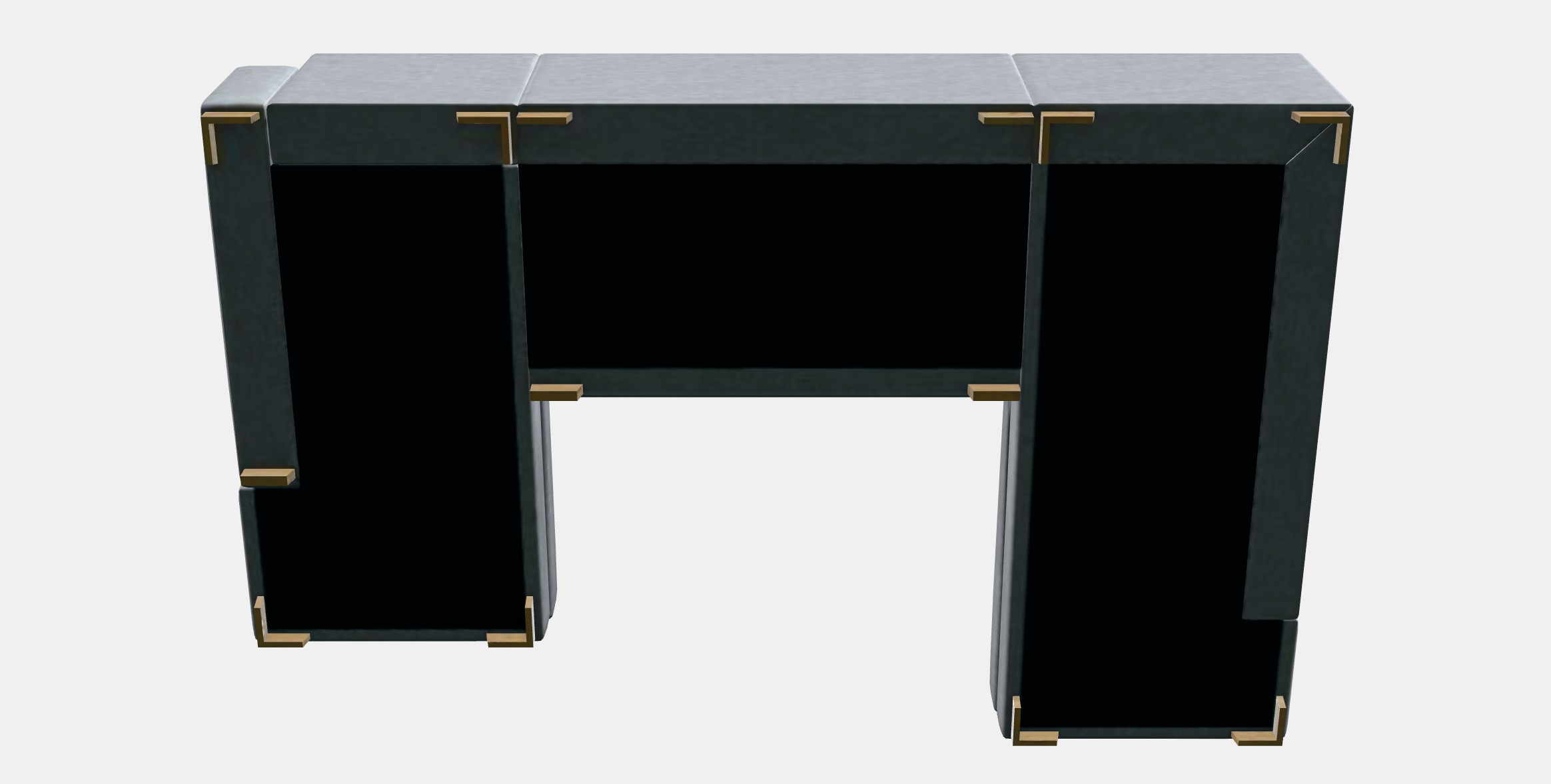 SORVALLEN Corner sofa 4-seat Low-poly 3D model_8