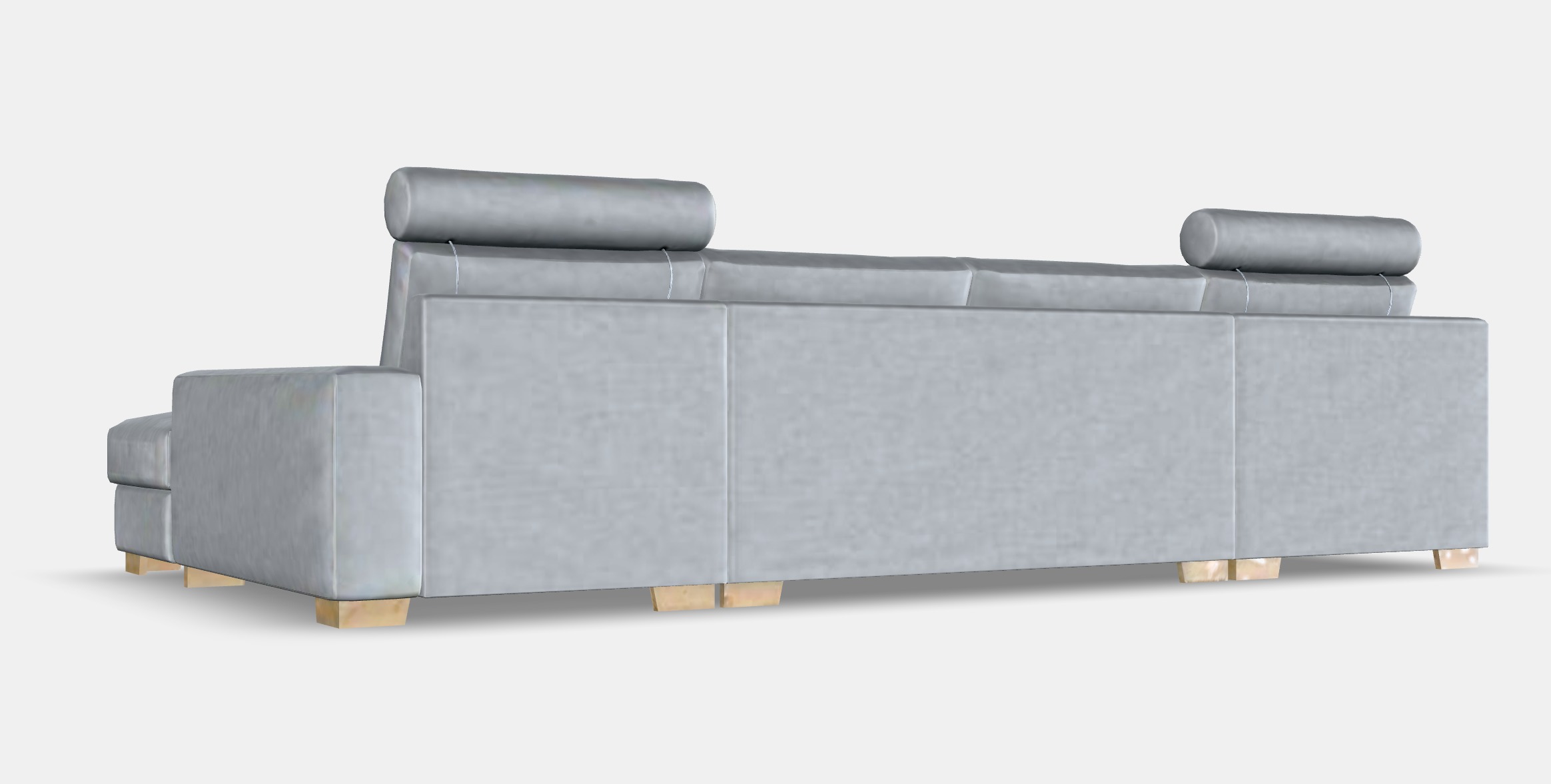 SORVALLEN Corner sofa 4-seat Low-poly 3D model_2