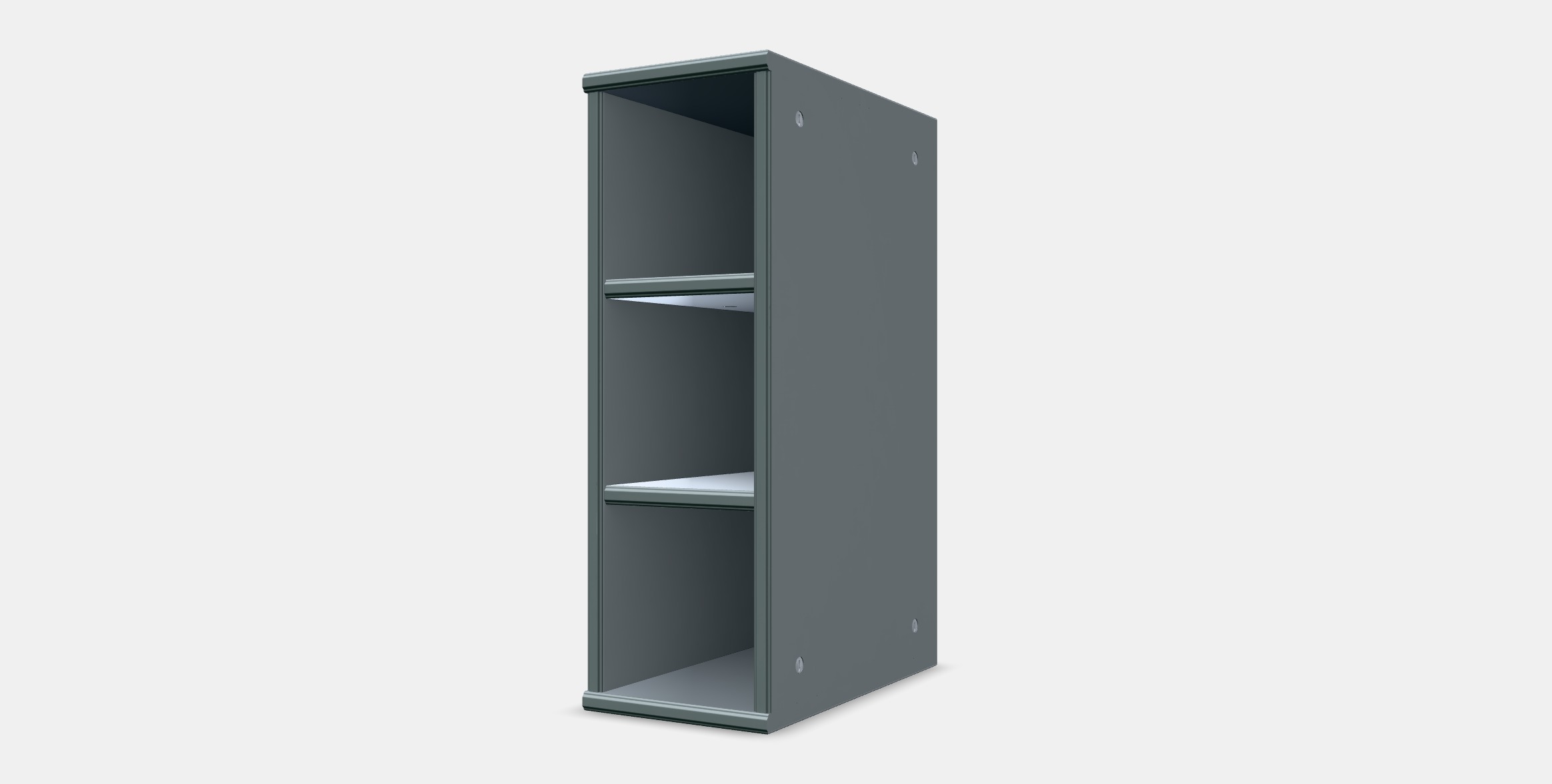 TORNVIKEN Open cabinet 2 Low-poly 3D model_12