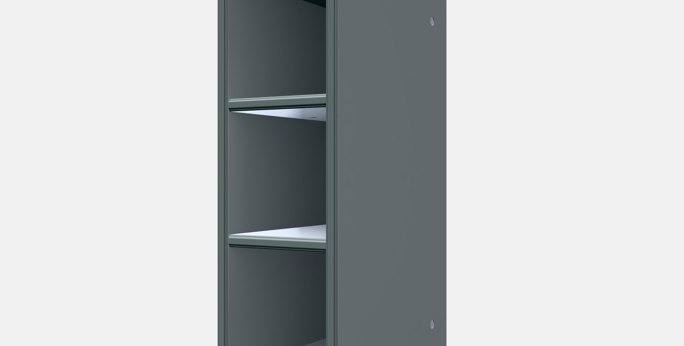 TORNVIKEN Open cabinet 2 Low-poly 3D model_13