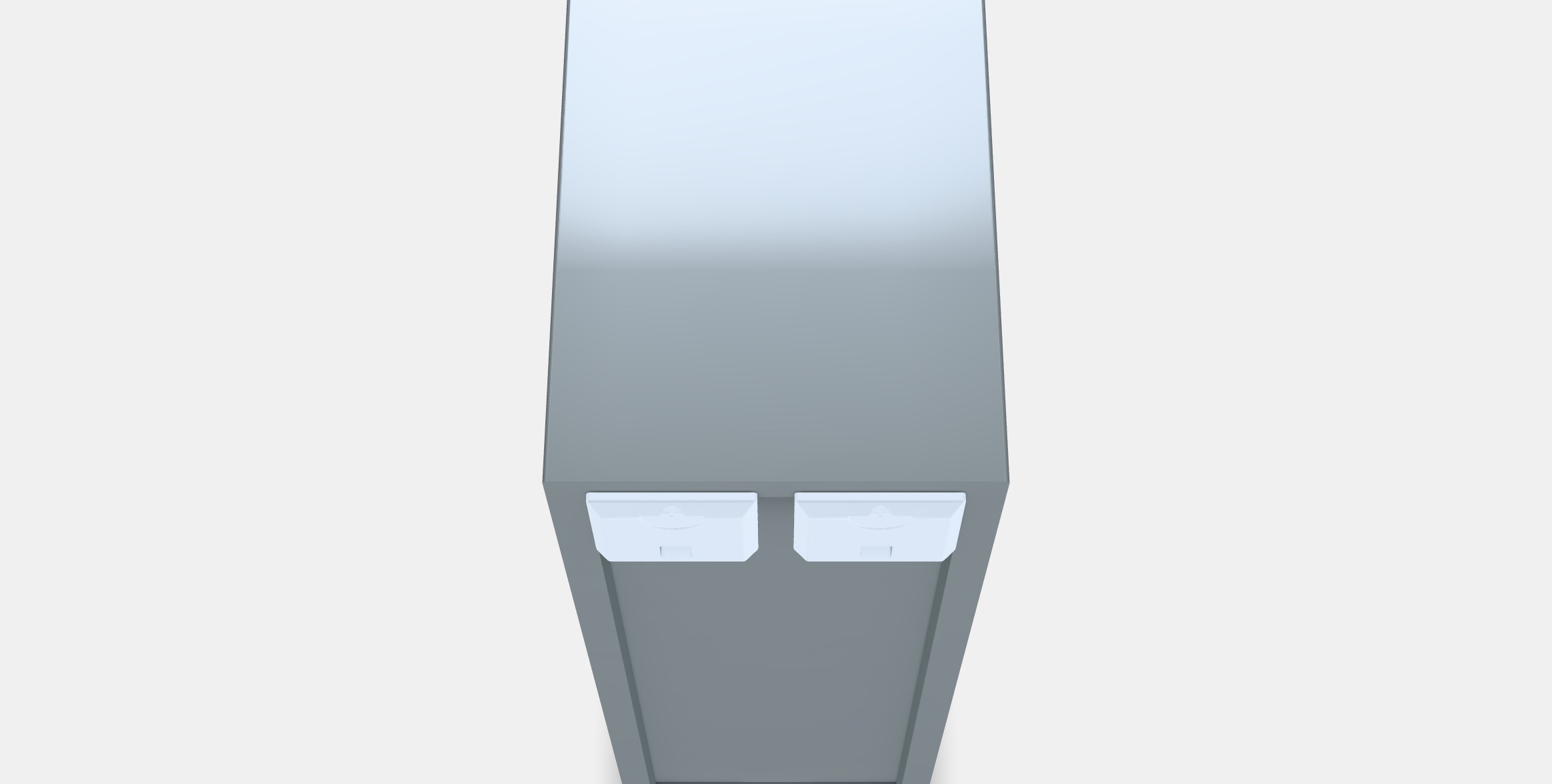 TORNVIKEN Open cabinet 2 Low-poly 3D model_4